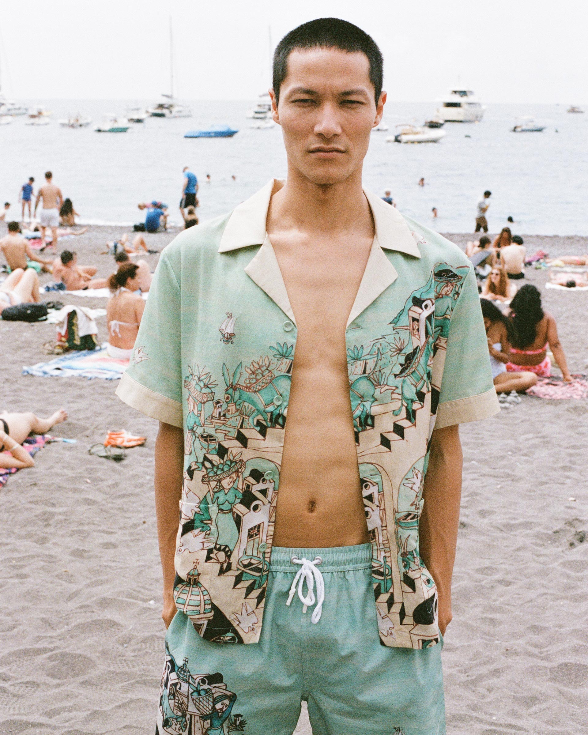 Le Sirenuse Shirt by Lucio Liguori