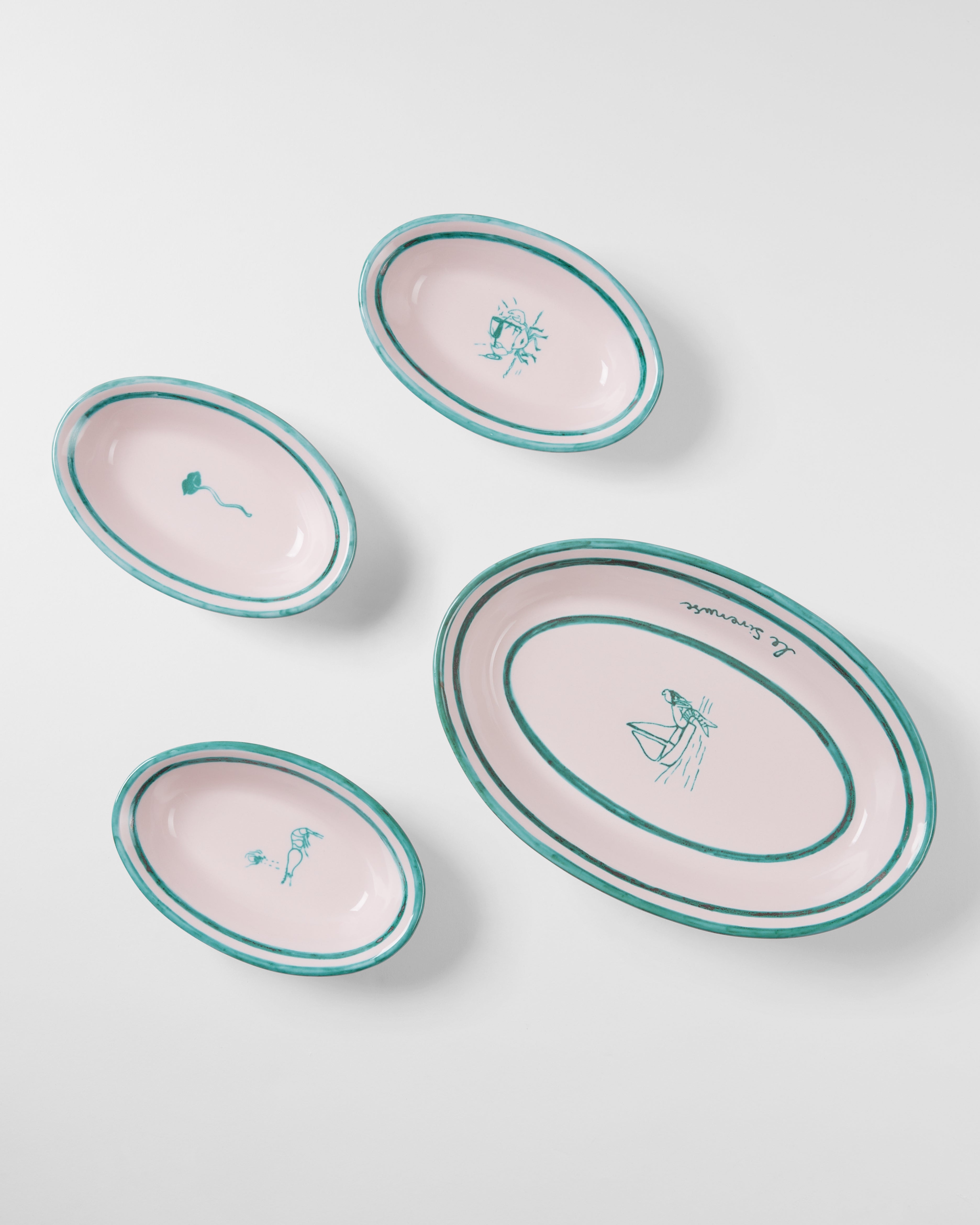 Small Lips Serving Plate