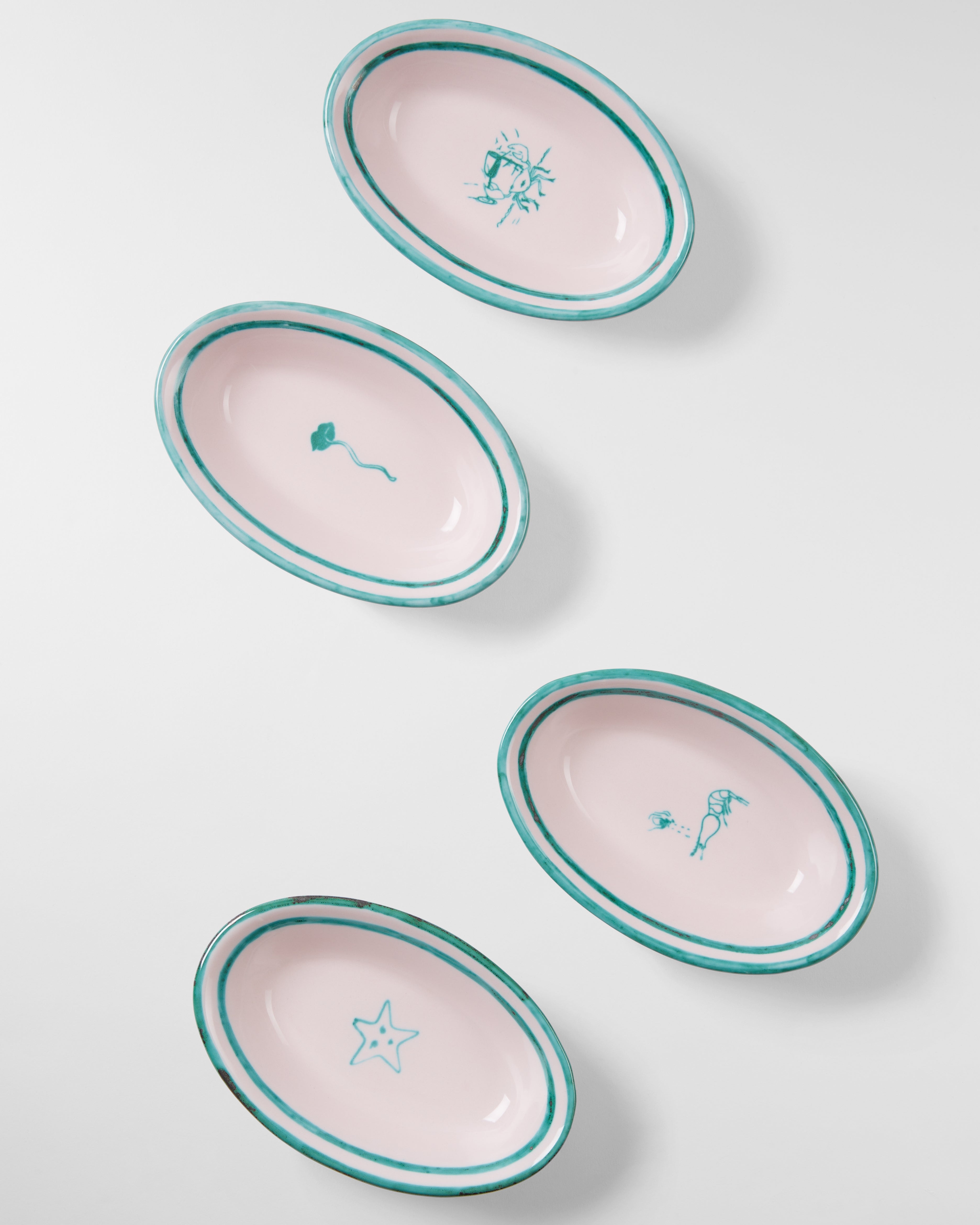 Small Shrimp Serving Plate