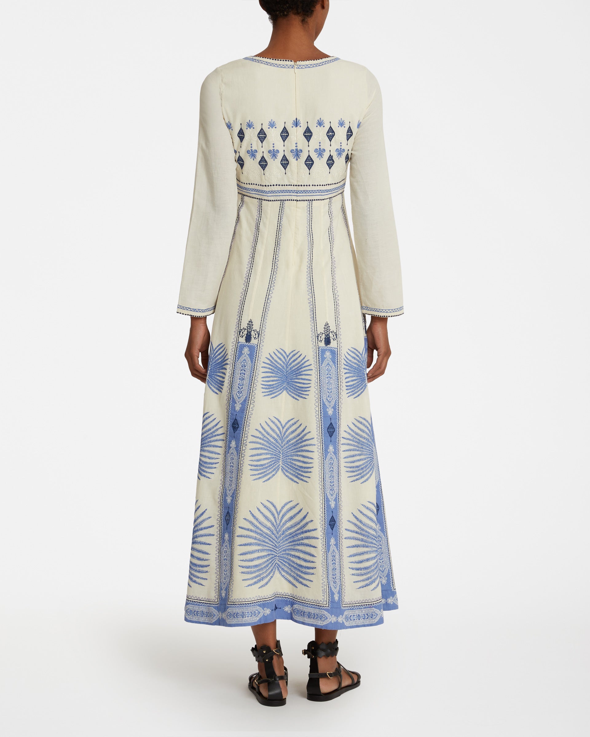 Tracey Dress with Chios Embroidery