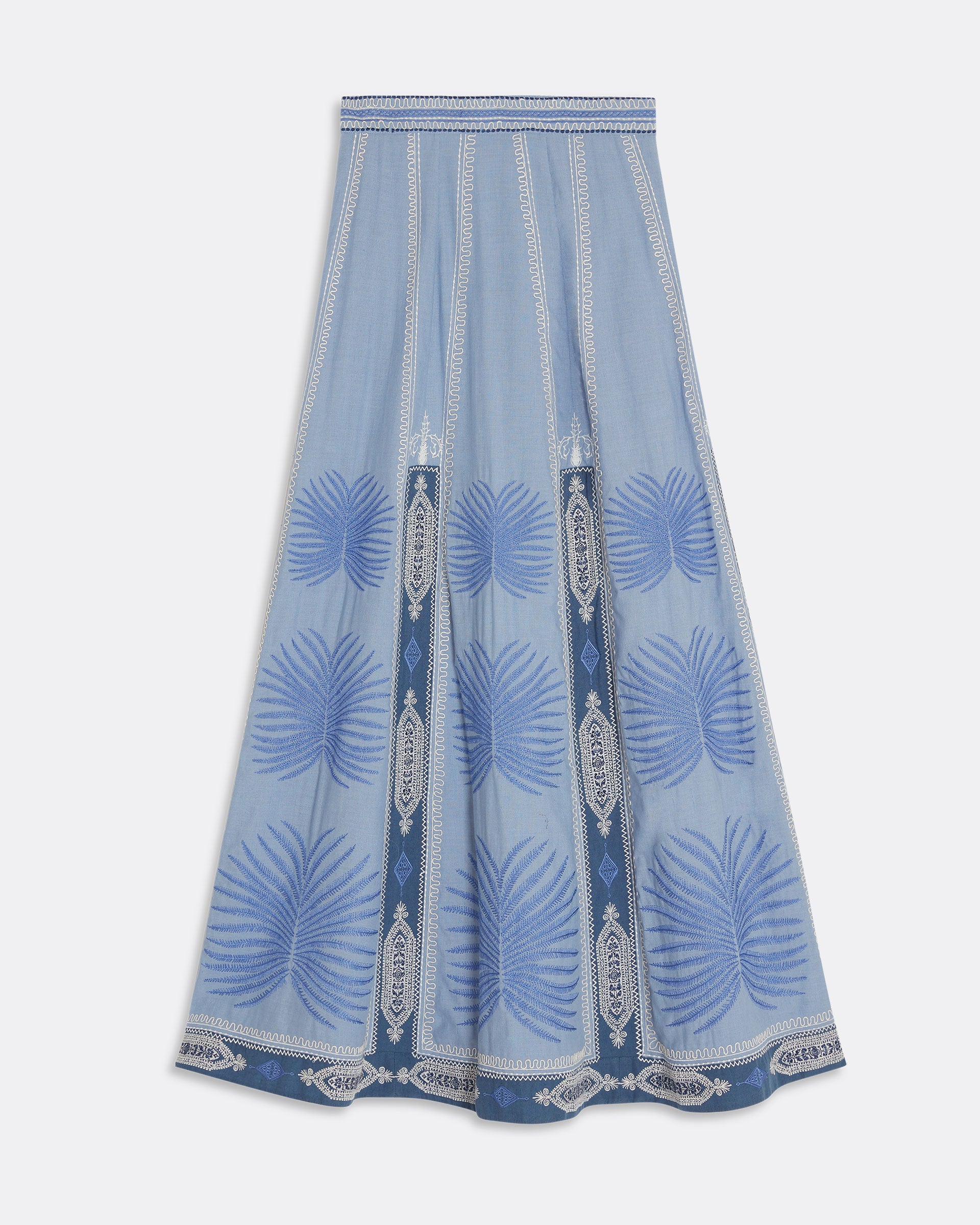 Camille Skirt with Chios Embroidery
