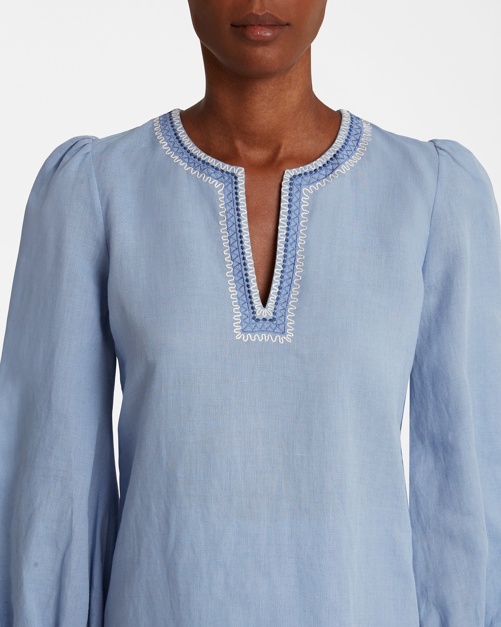 Vera Blouse with Chios Embroidery