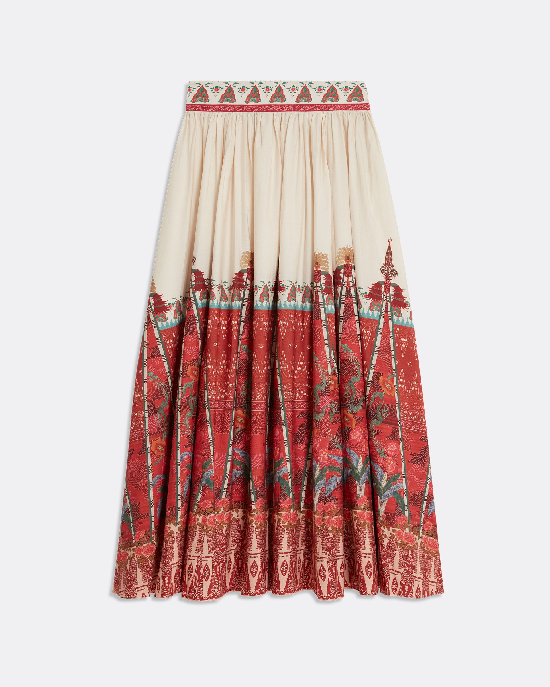 Ombretta Skirt in Saladin Print