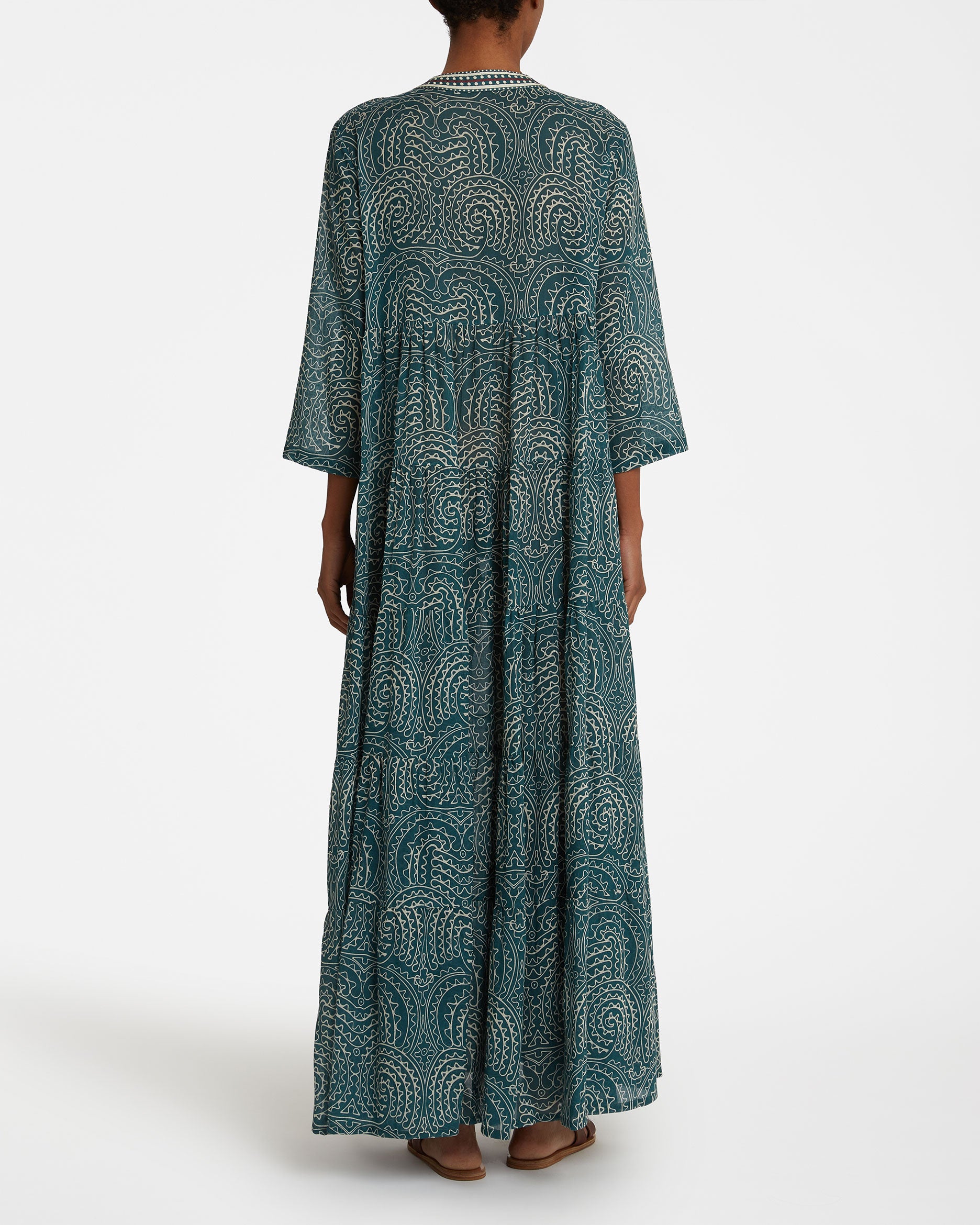 Alba Caftan in Trebisonda Print