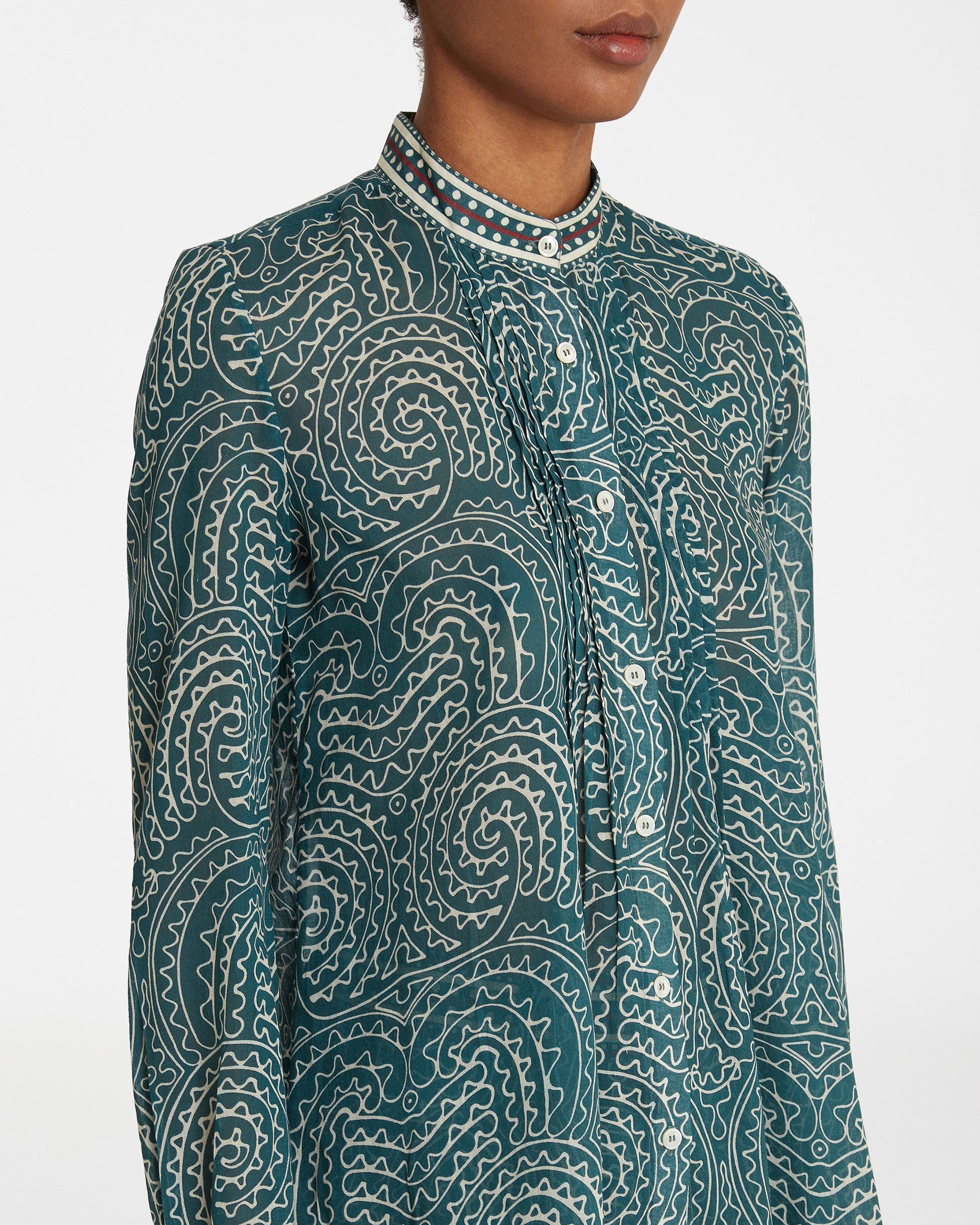 Chiara Shirt in Trebisonda Print