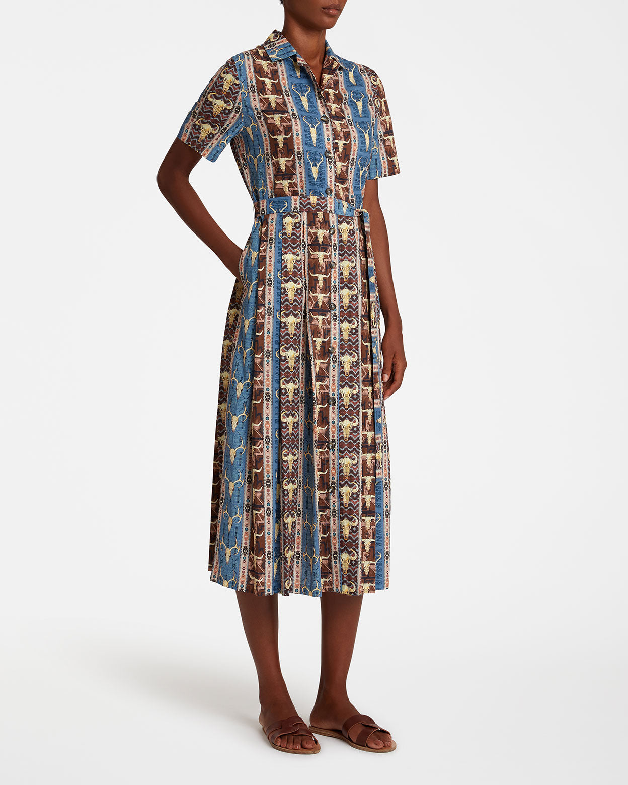 Claudia Dress in Arizona Print