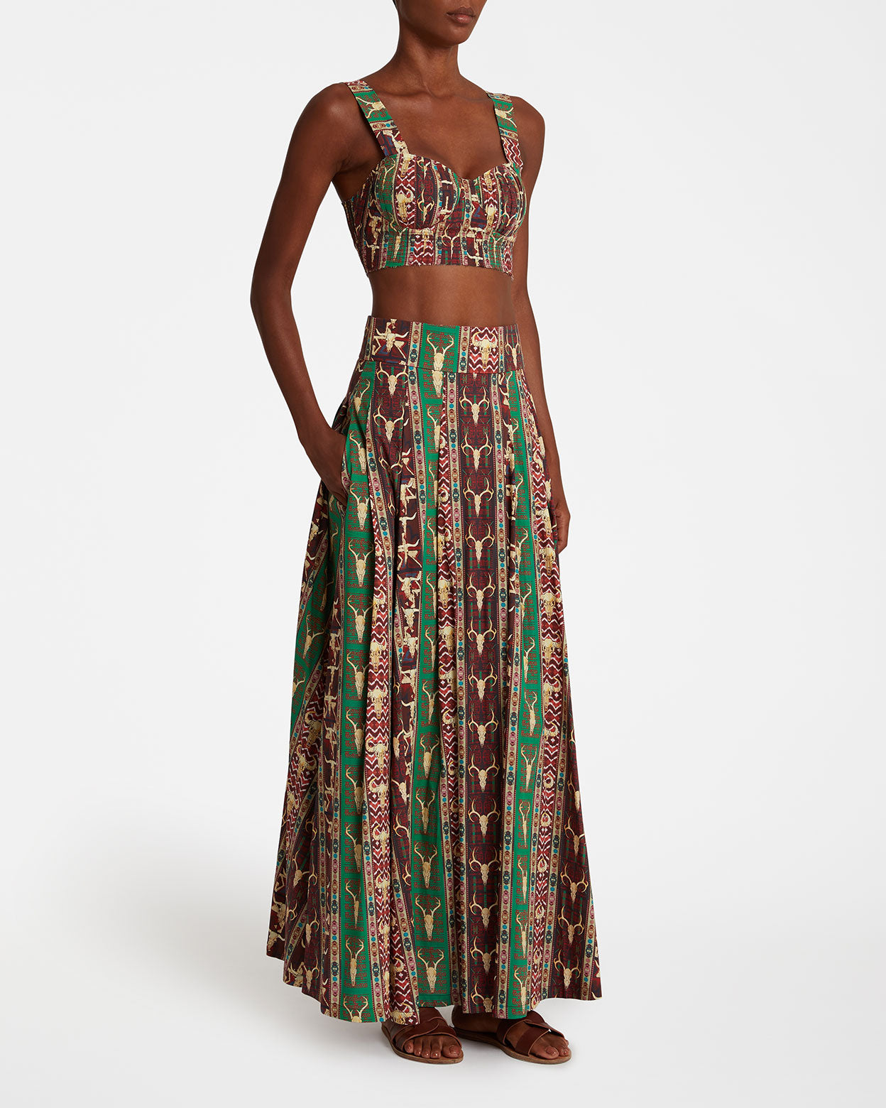 Flaminia Skirt in Arizona Print