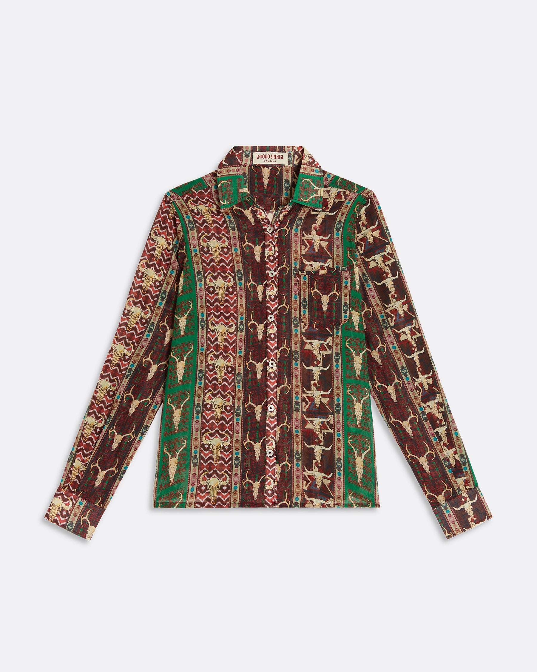 Odetta Shirt in Arizona Print