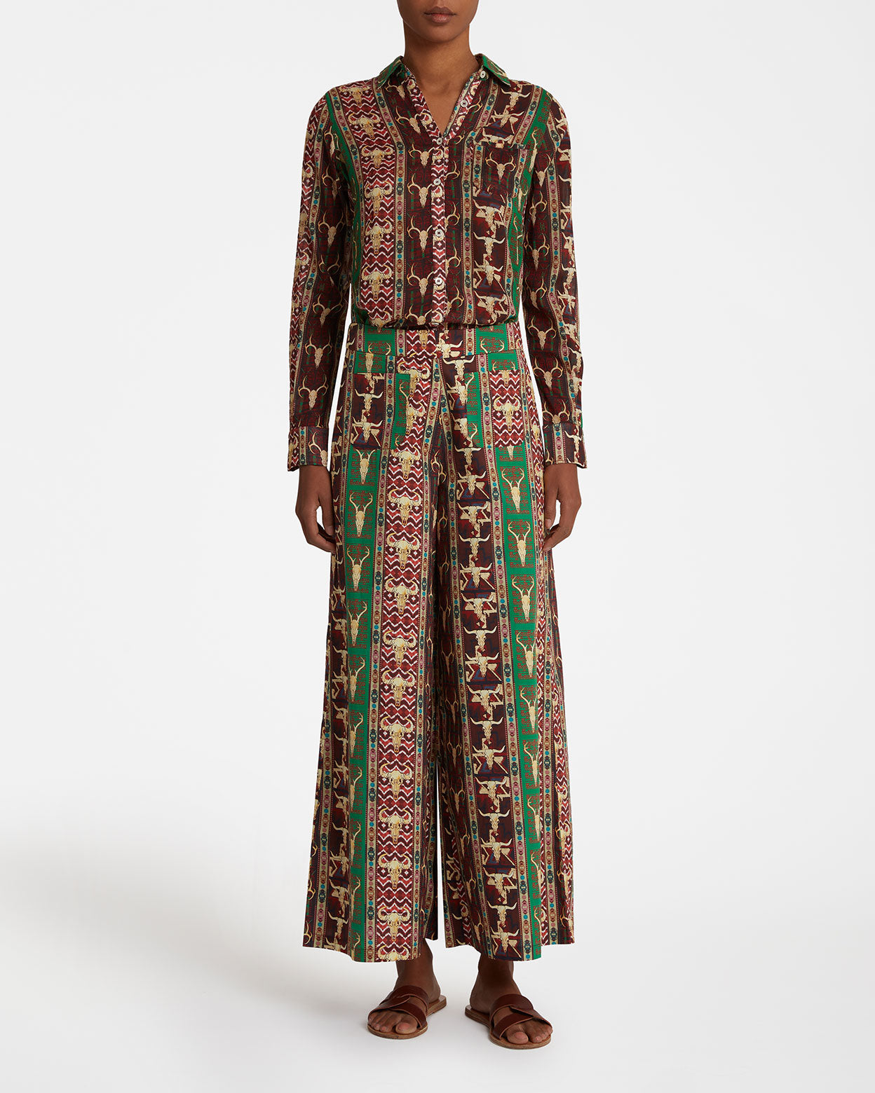 Odetta Shirt in Arizona Print