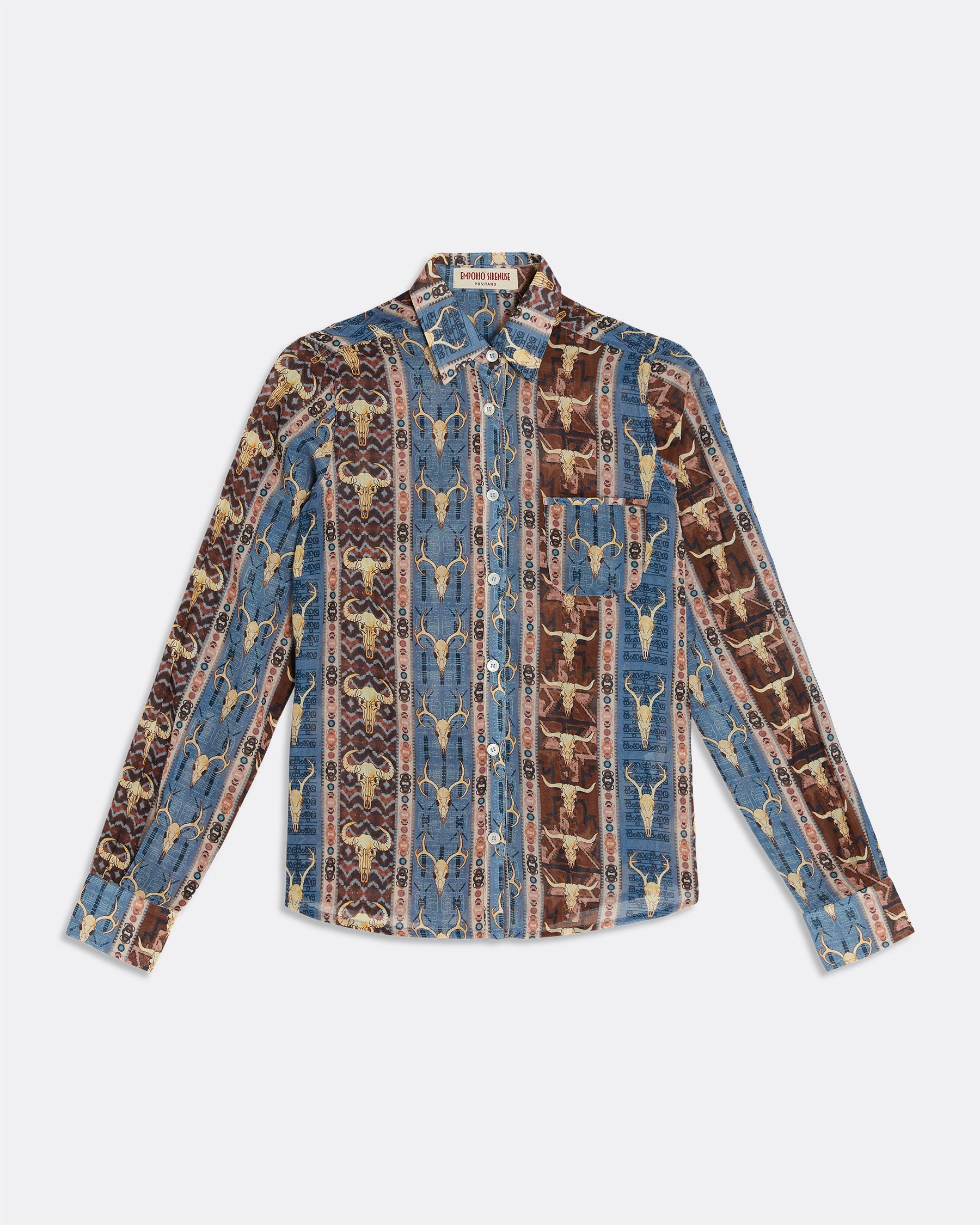 Odetta Shirt in Arizona Print