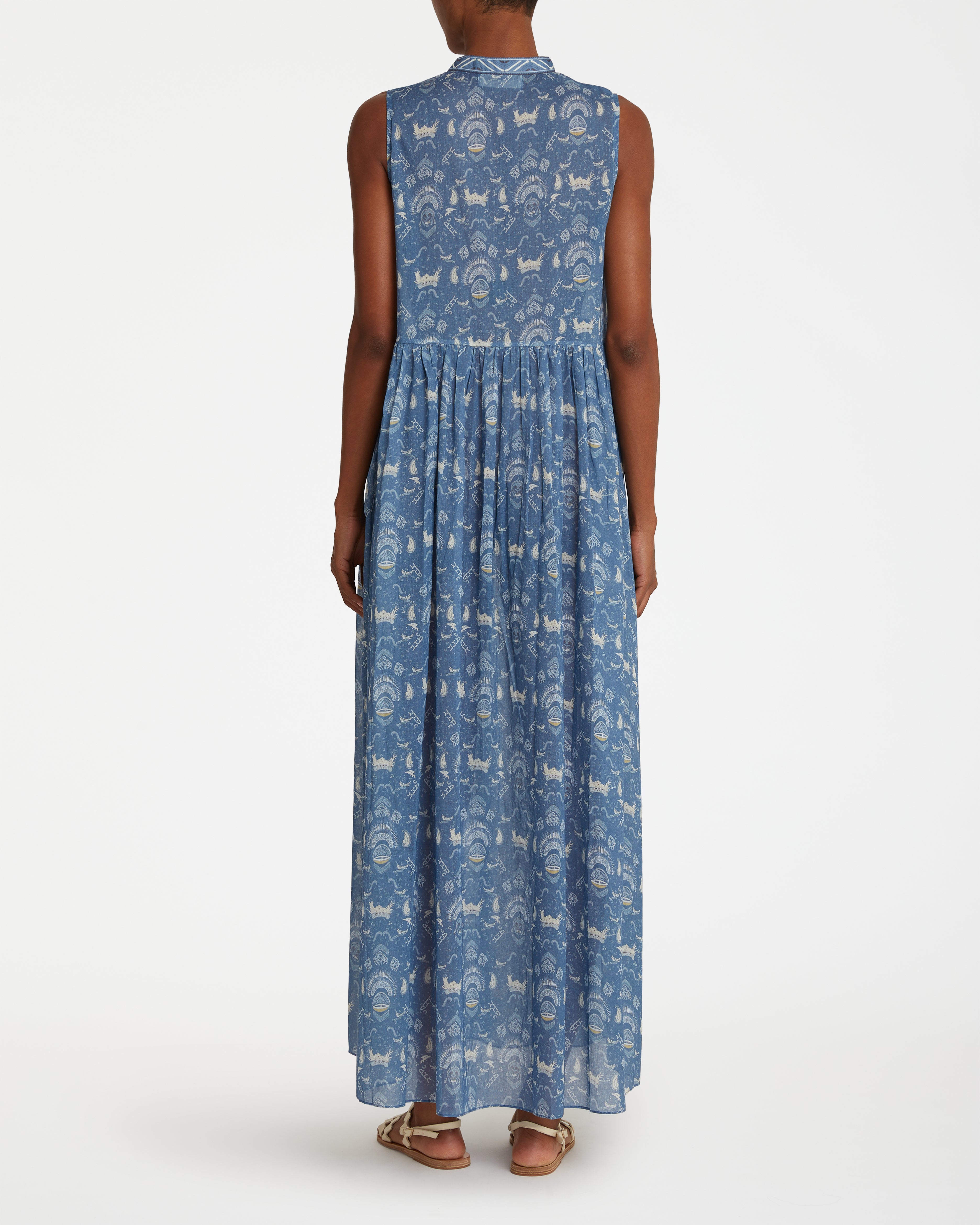 Berenice Dress in Batik Print