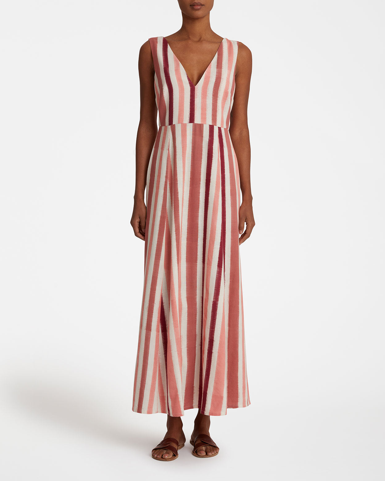 Nellie Dress in French Stripes