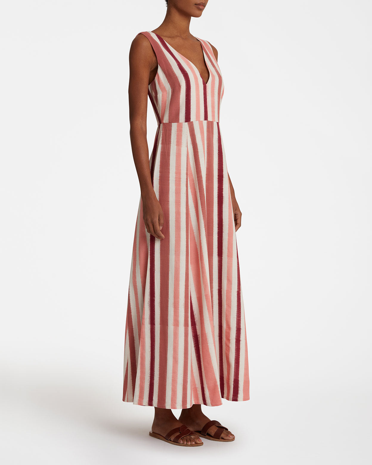 Nellie Dress in French Stripes