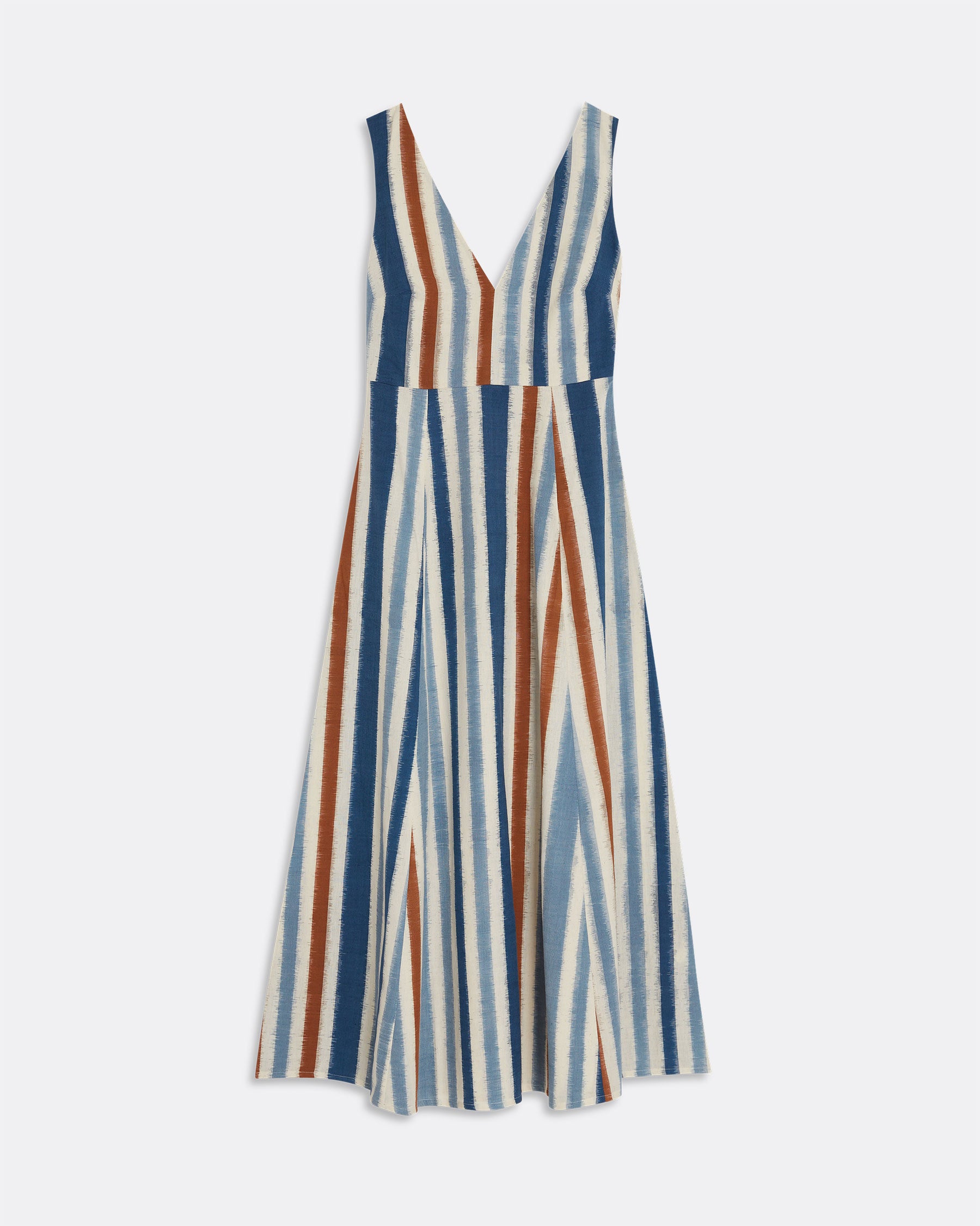 Nellie Dress in French Stripes