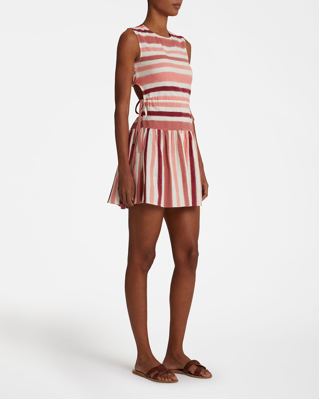 Loda Dress in French Stripes