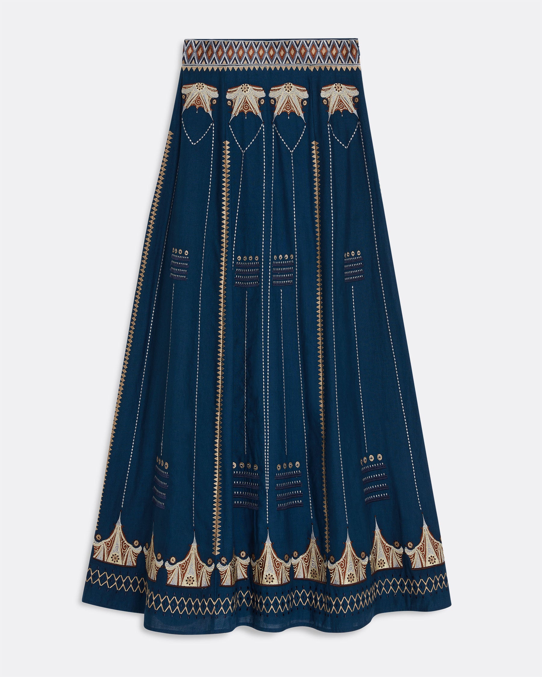 Camille Skirt with Samarcanda Embroidery