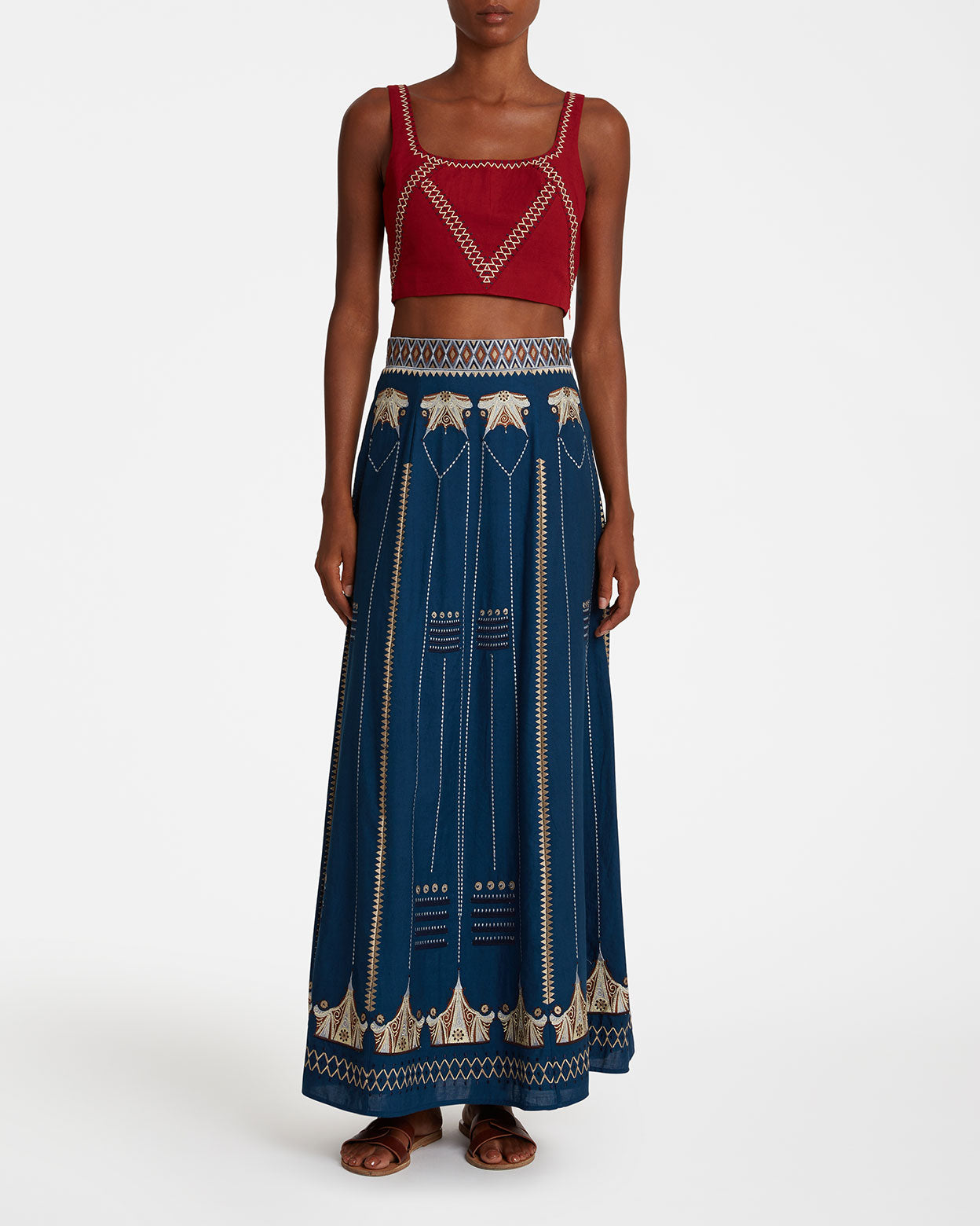 Cindarella Top with Samarcanda Embroidery