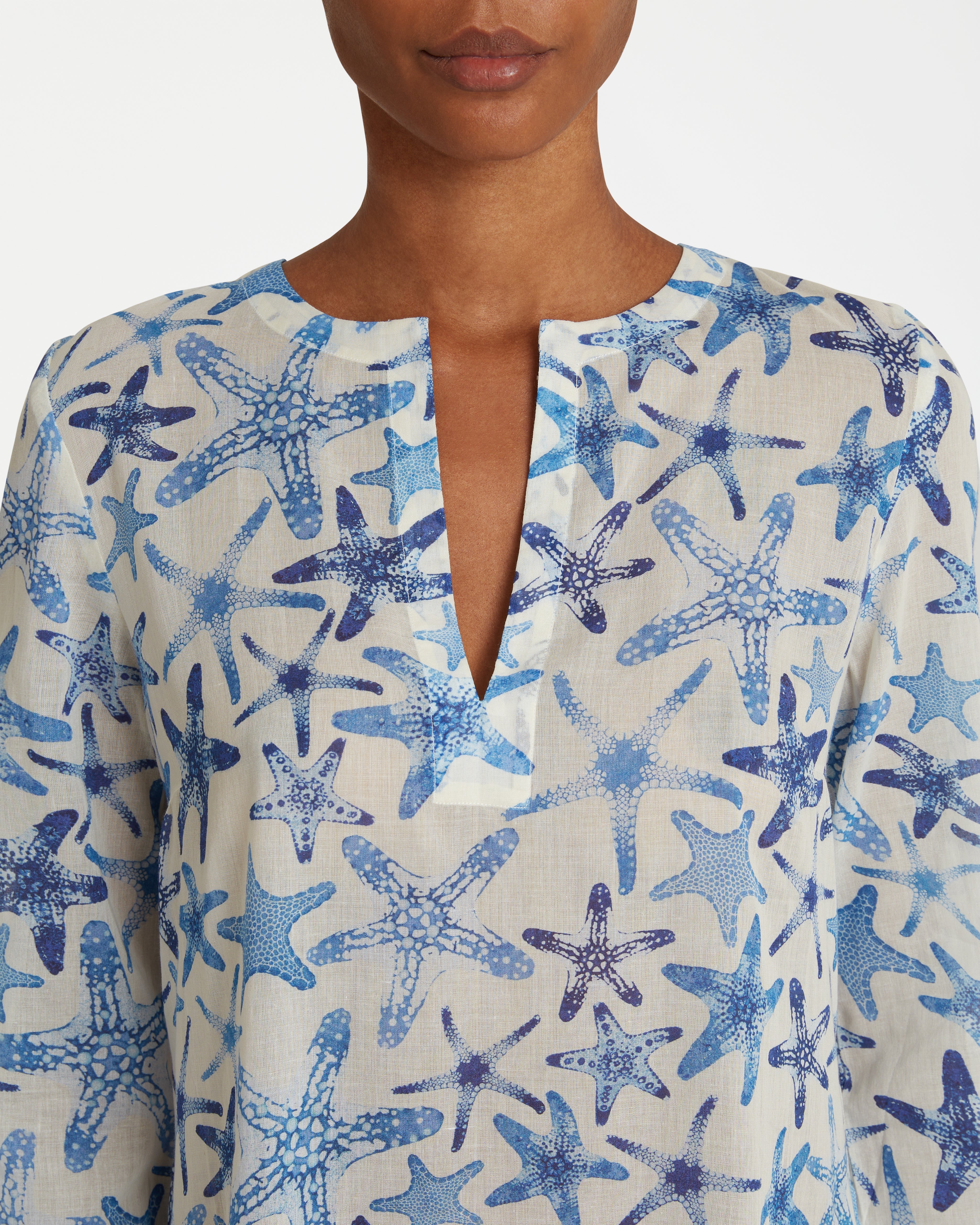 Giada Caftan In Sea Stars