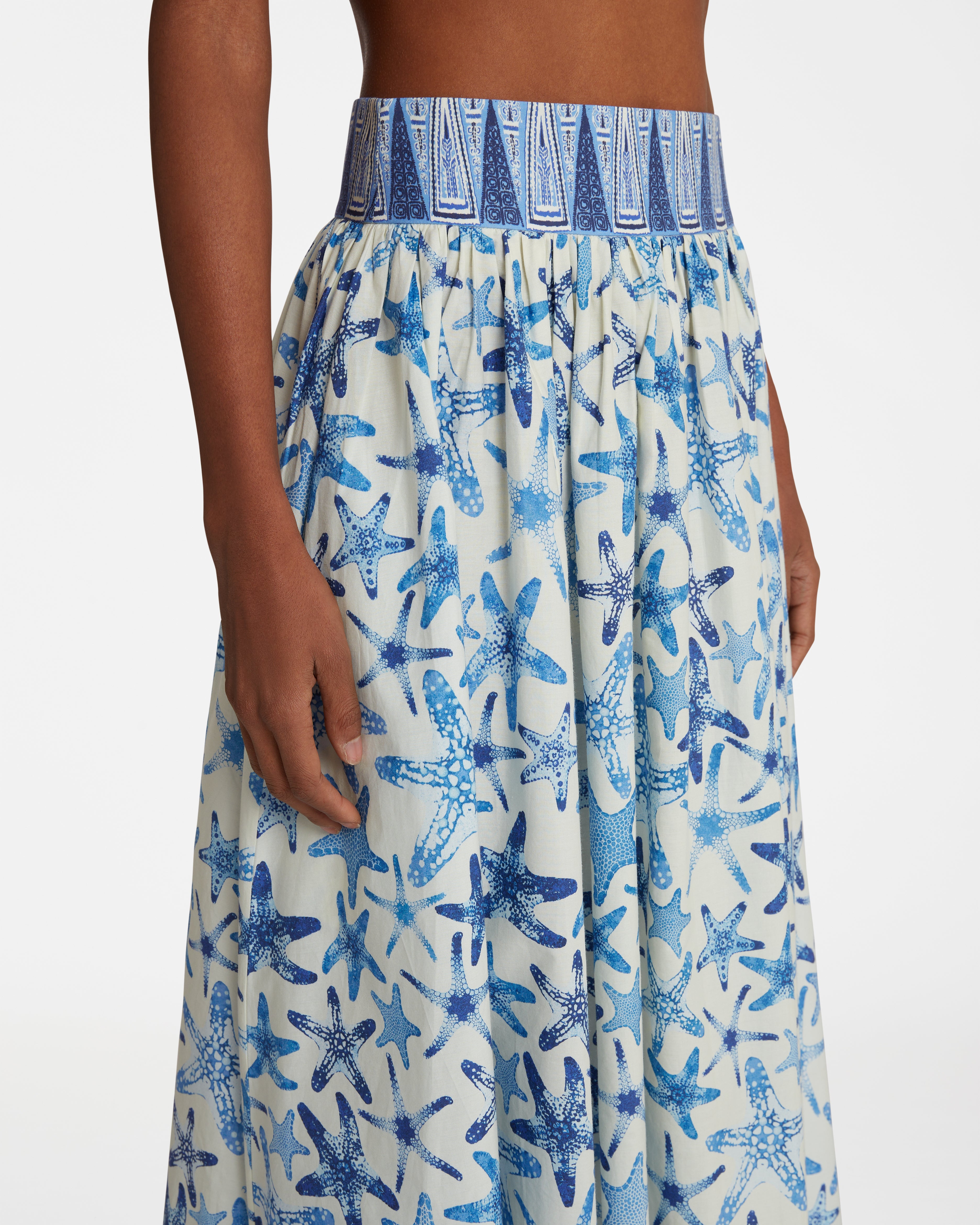 Ombretta Skirt In Sea Stars