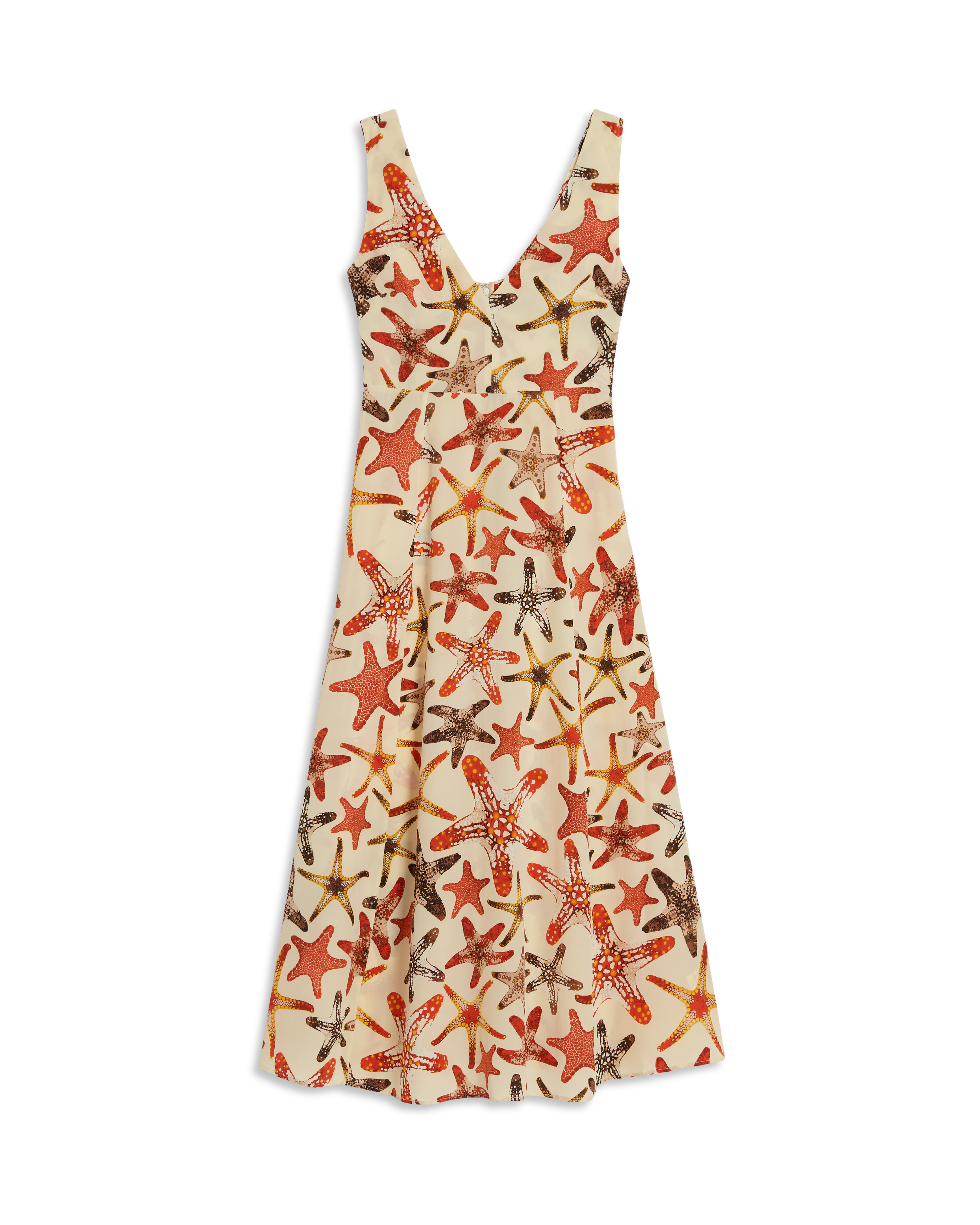 Nellie Dress In Starfish Print