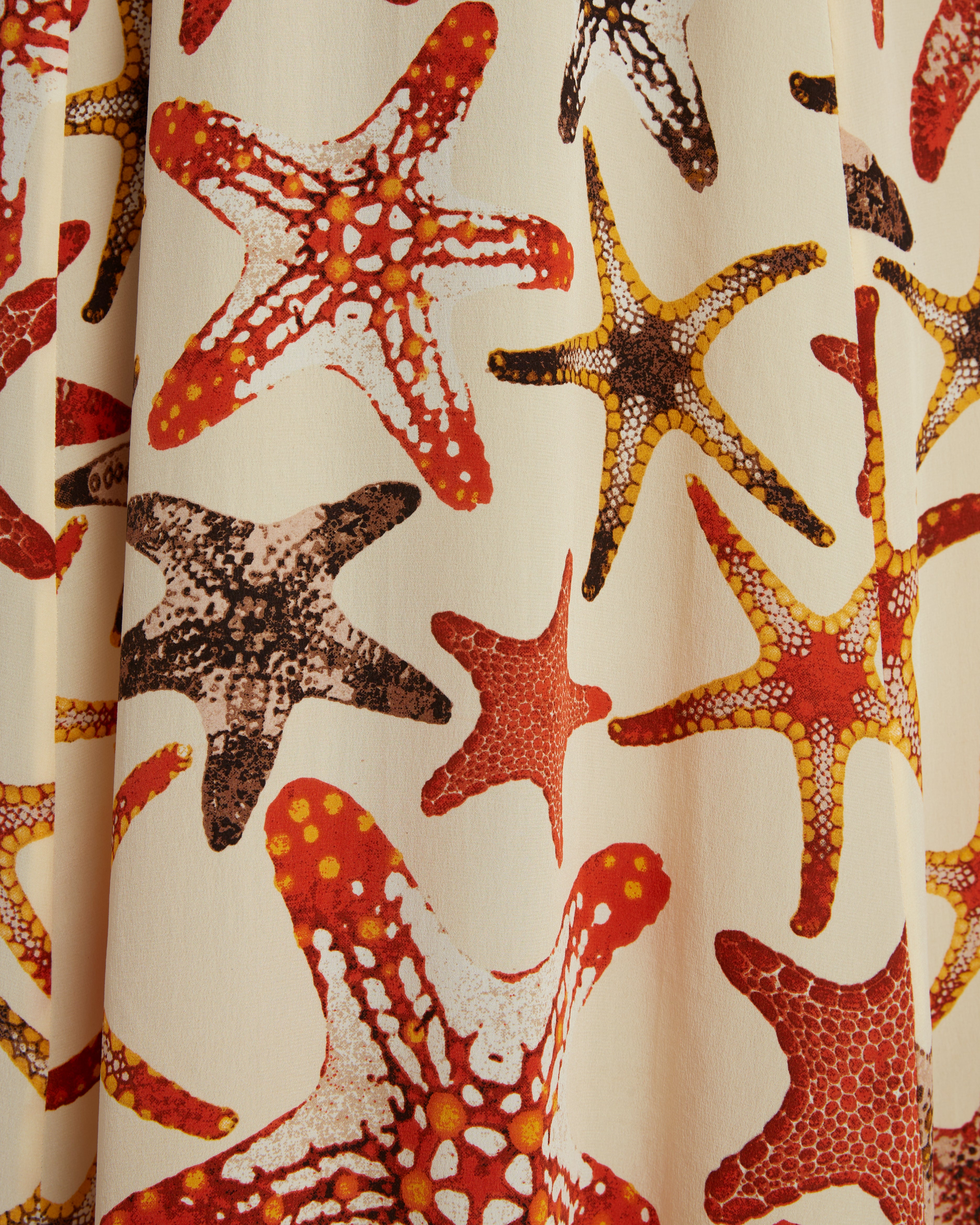 Nellie Dress In Starfish Print