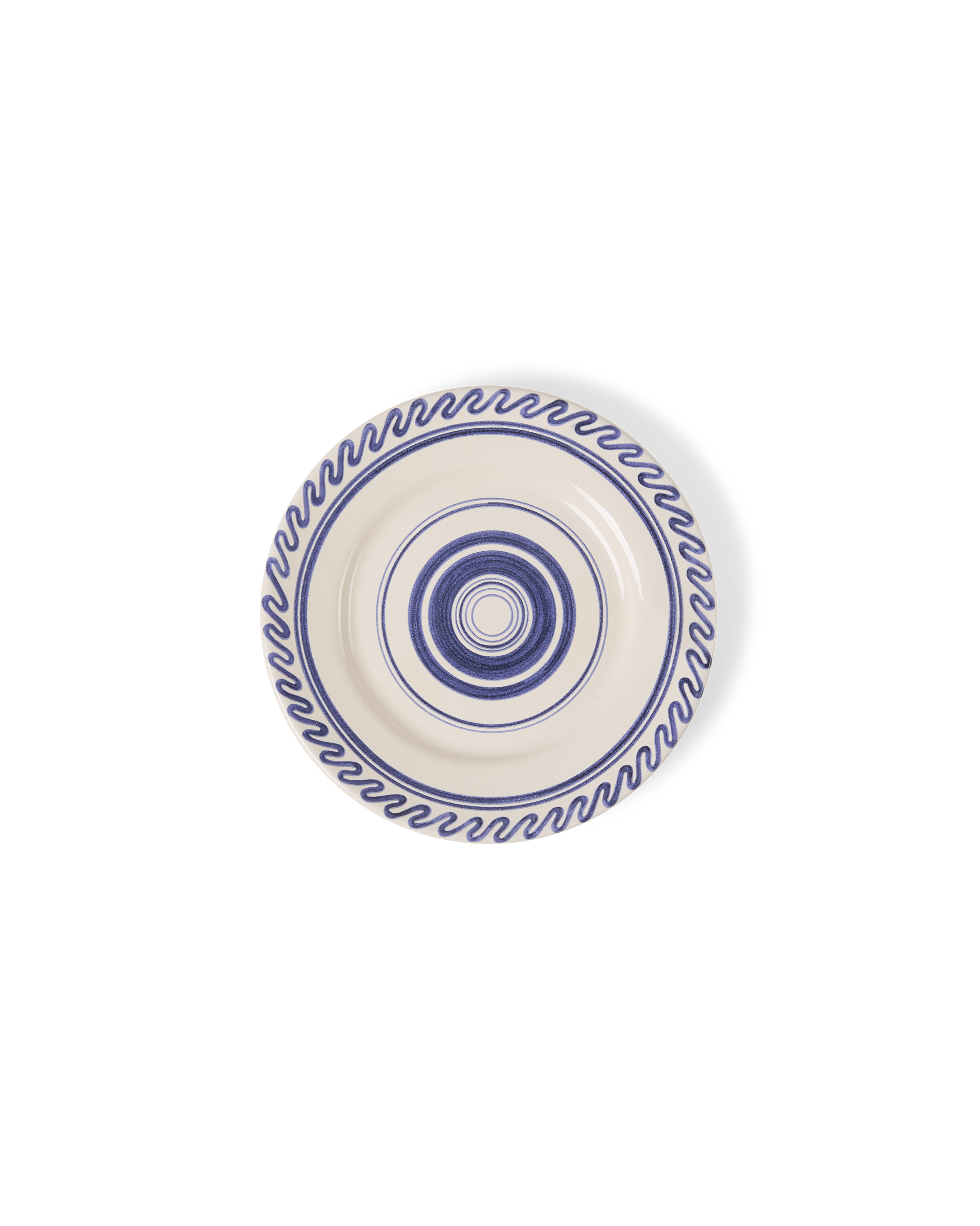 Waves Dessert Plate