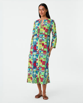 Giada Caftan in Afrika Print