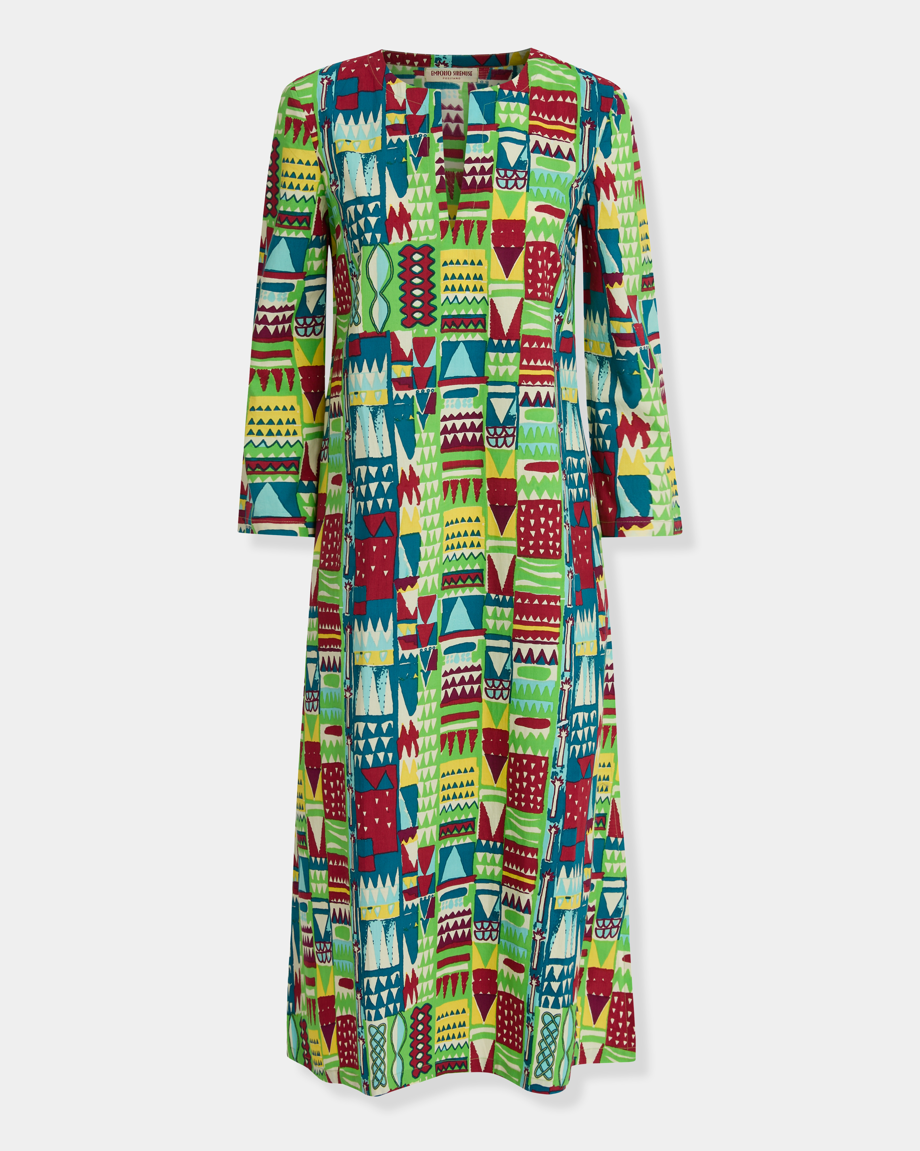 Giada Caftan in Afrika Print