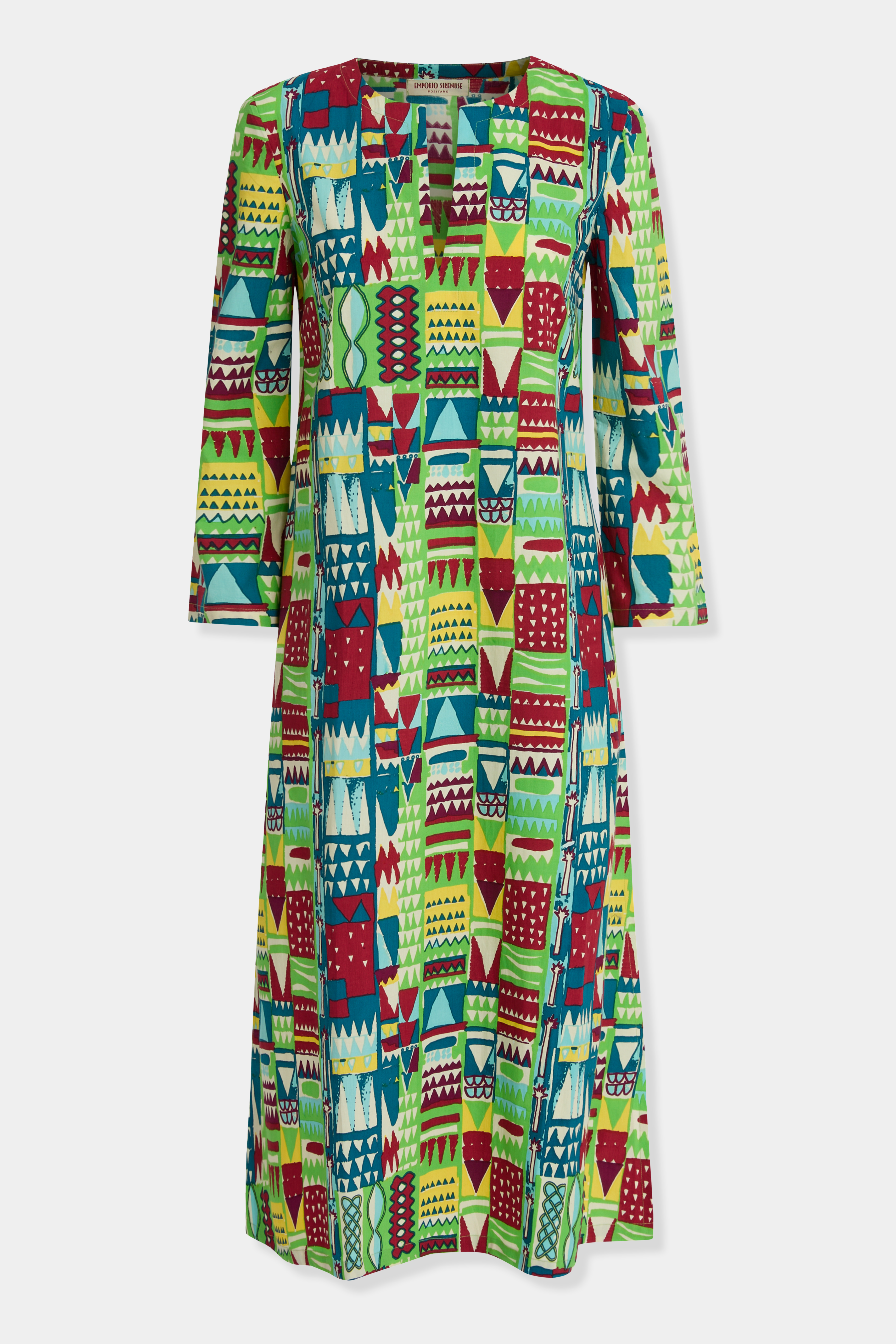 Giada Caftan in Afrika Print