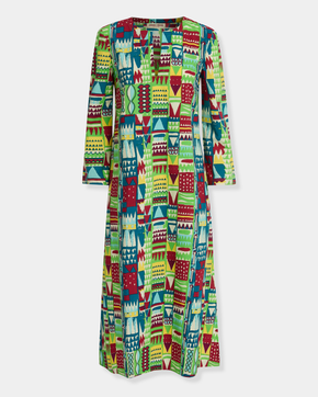 Giada Caftan in Afrika Print