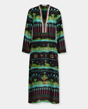 Jenna Caftan in Eden Print