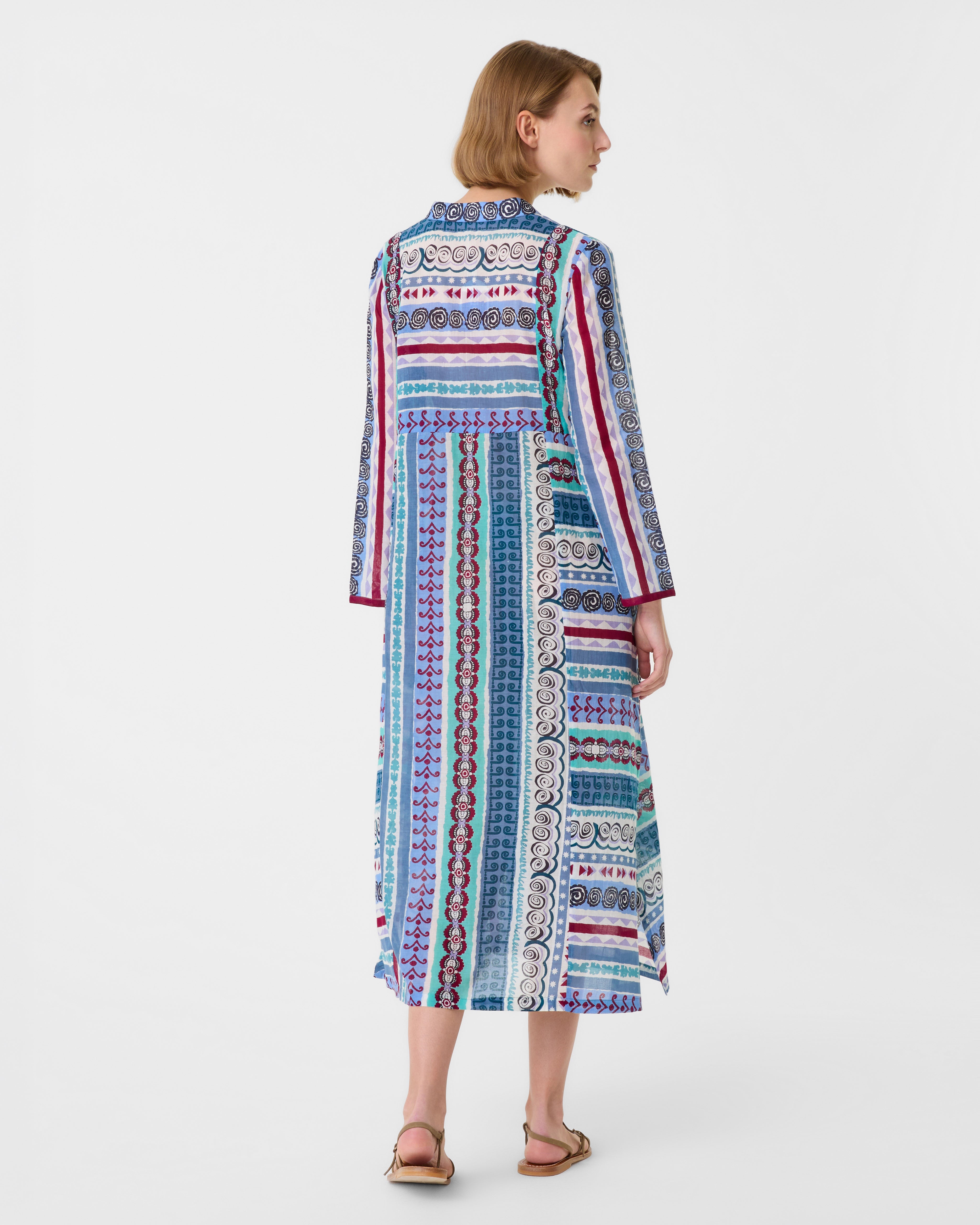 Giada Caftan in Astral Print