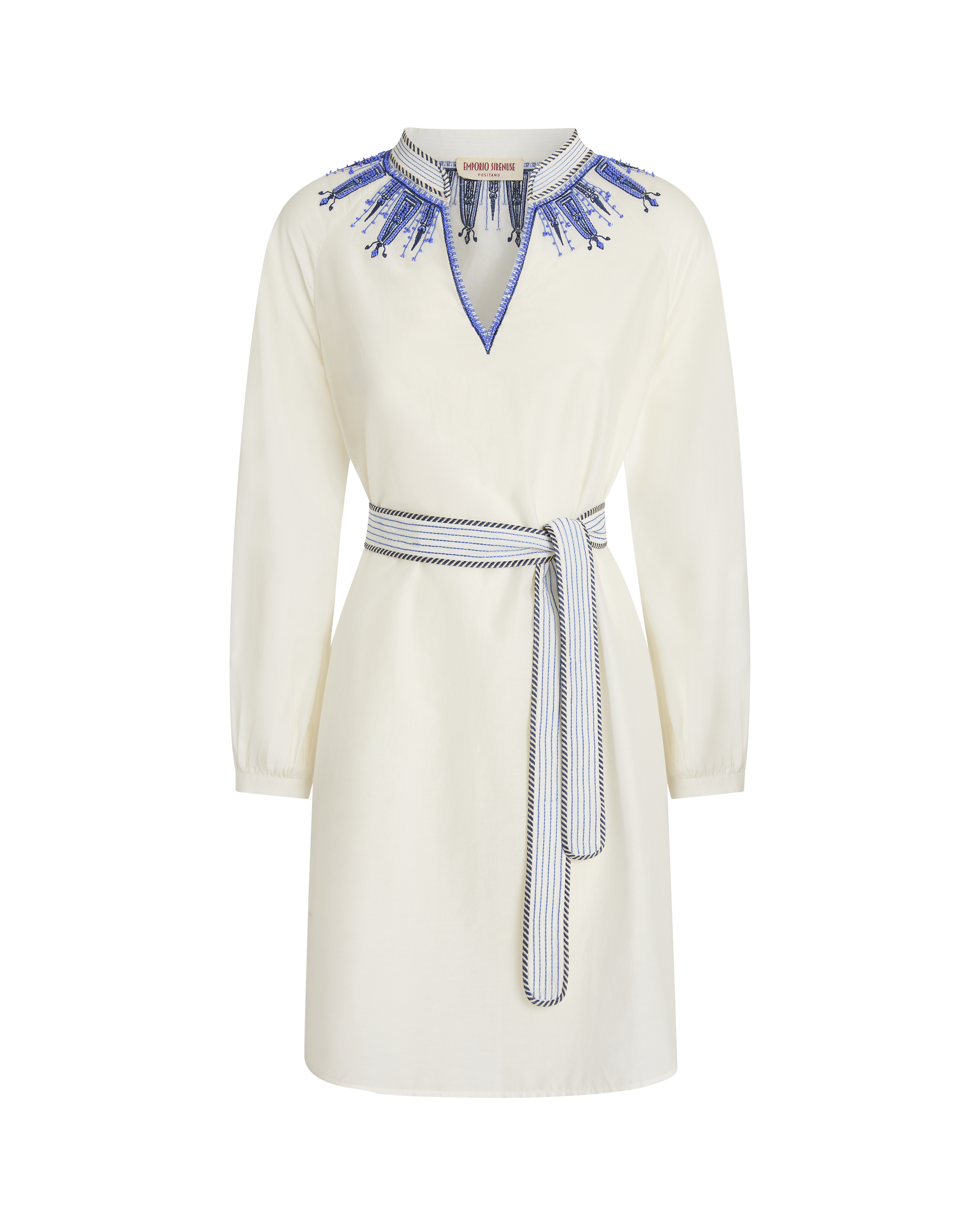 Sansa Caftan with Java Embroidery