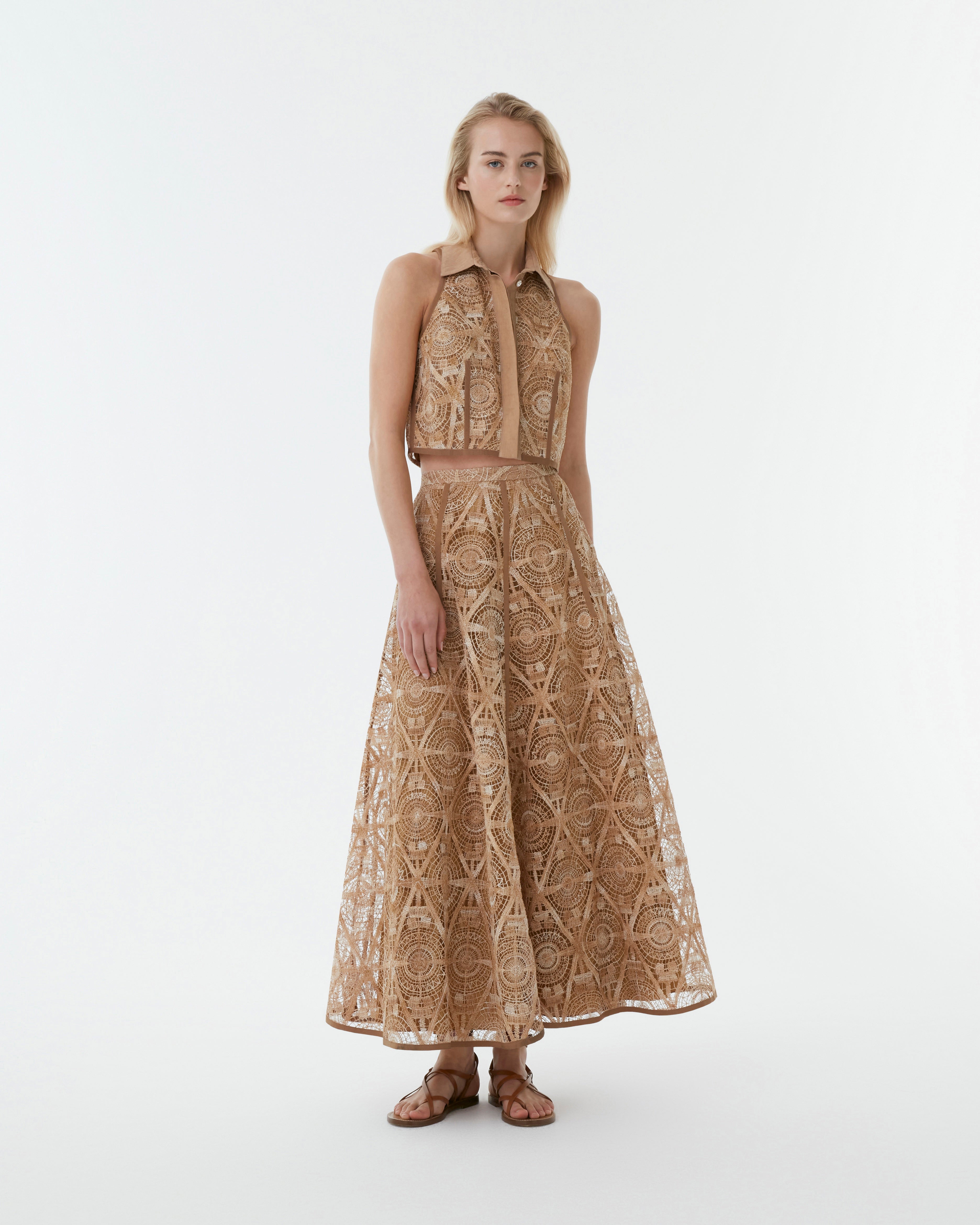 Freya Skirt in Macramé