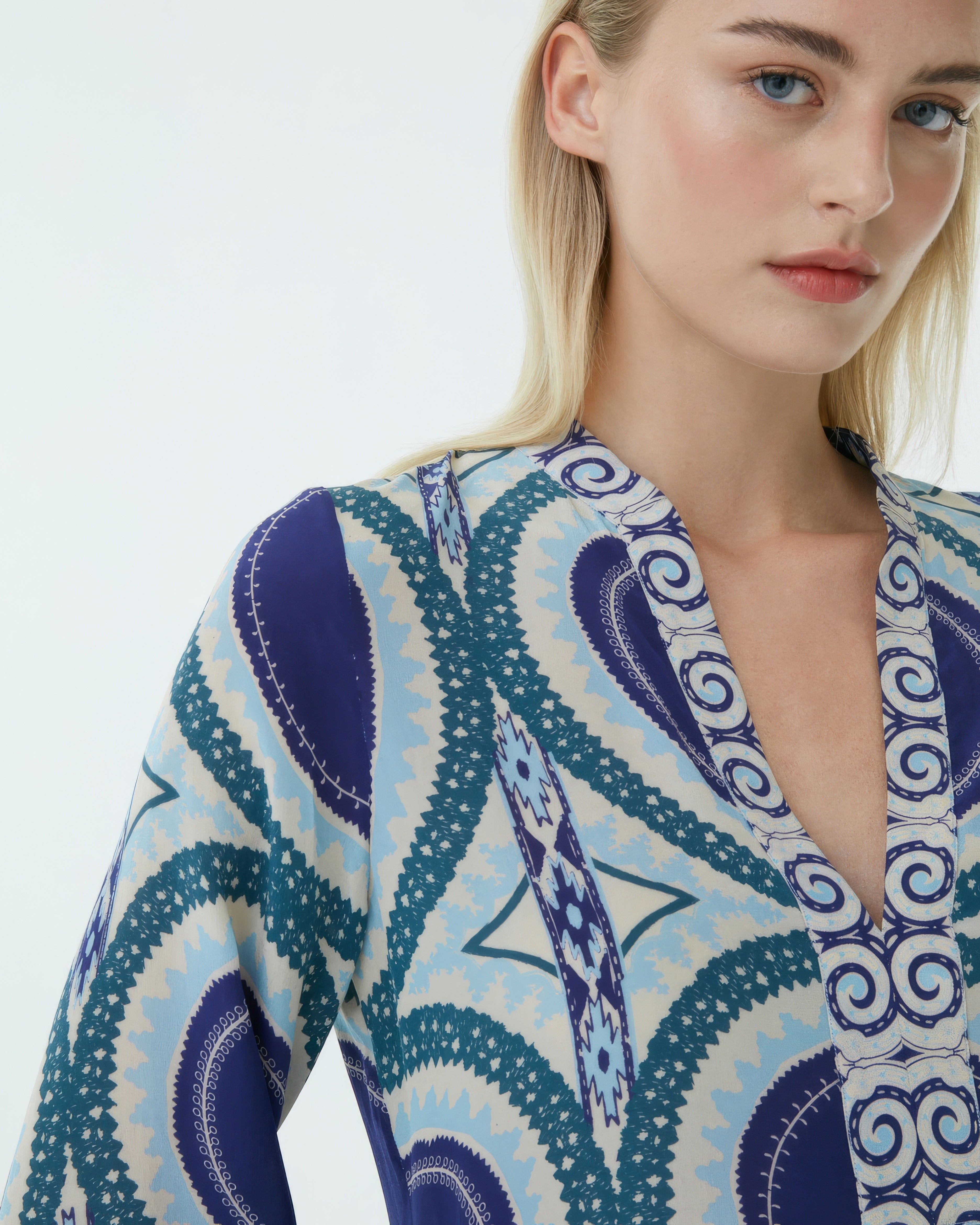 Jenna Caftan in Solaris Print