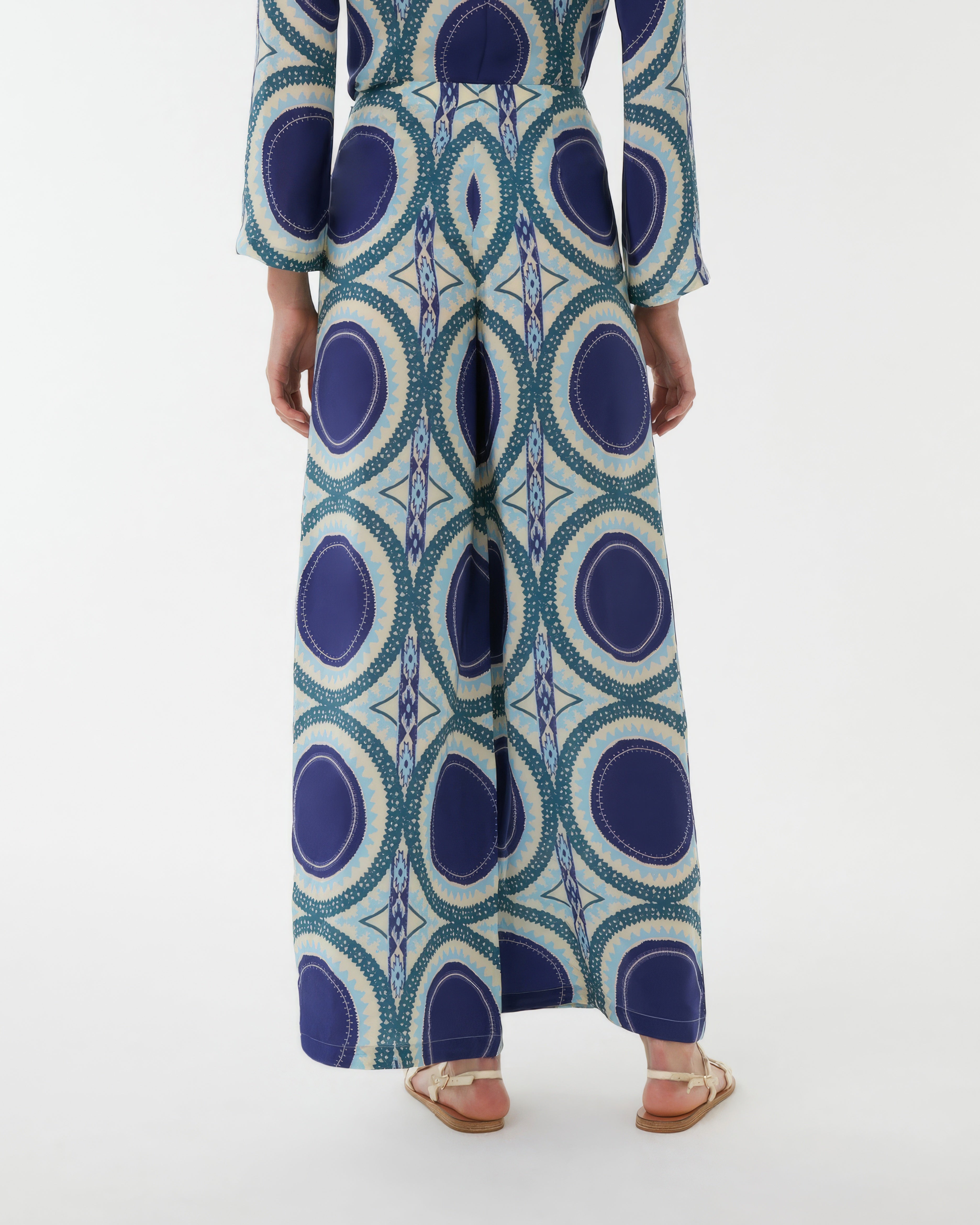 Stephan Trousers in Solaris Print