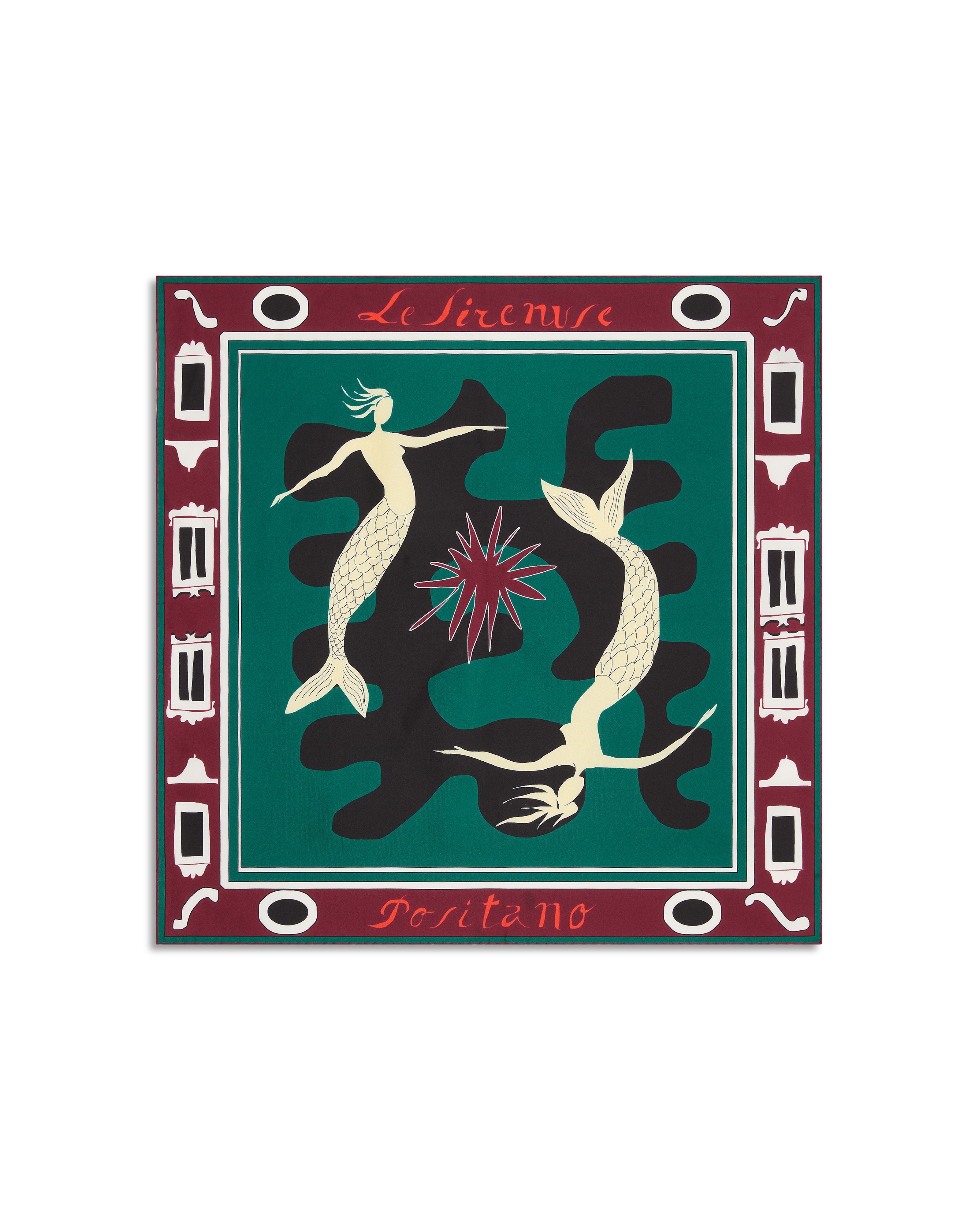 Ivan Terestchenko x Le Sirenuse Foulard