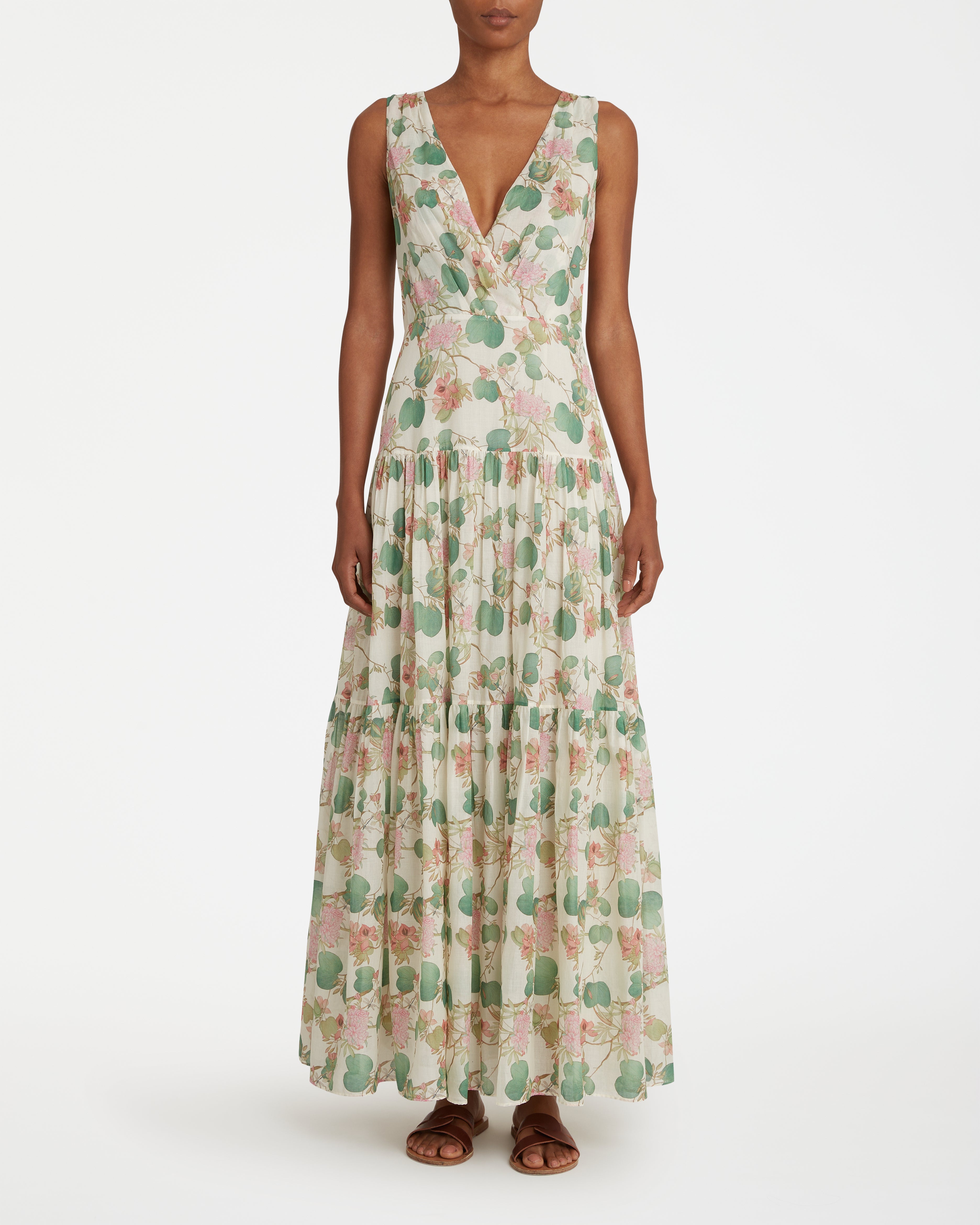 Antheia Dress in Dragonfly Print