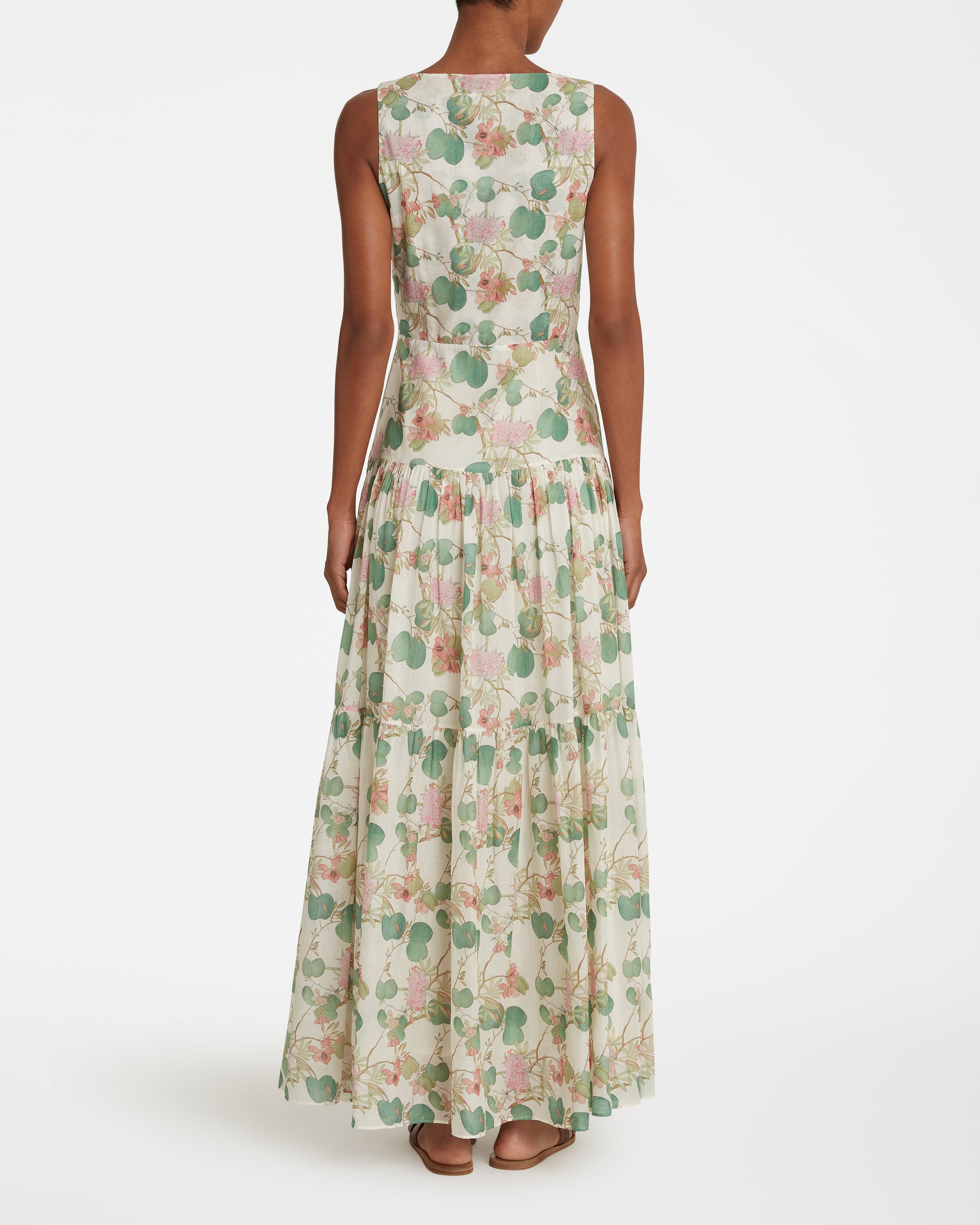 Antheia Dress in Dragonfly Print