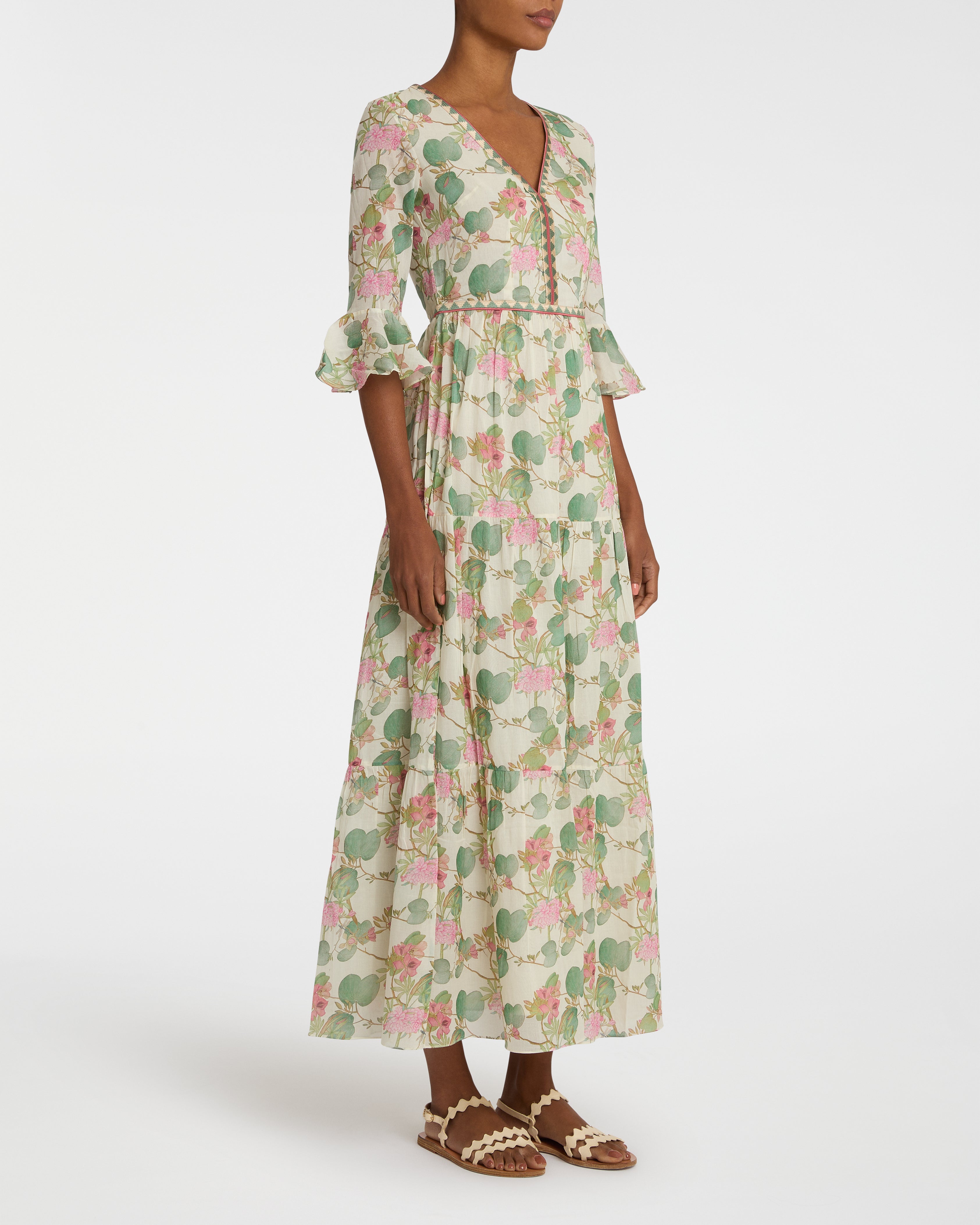 Bella Dress in Dragonfly Print