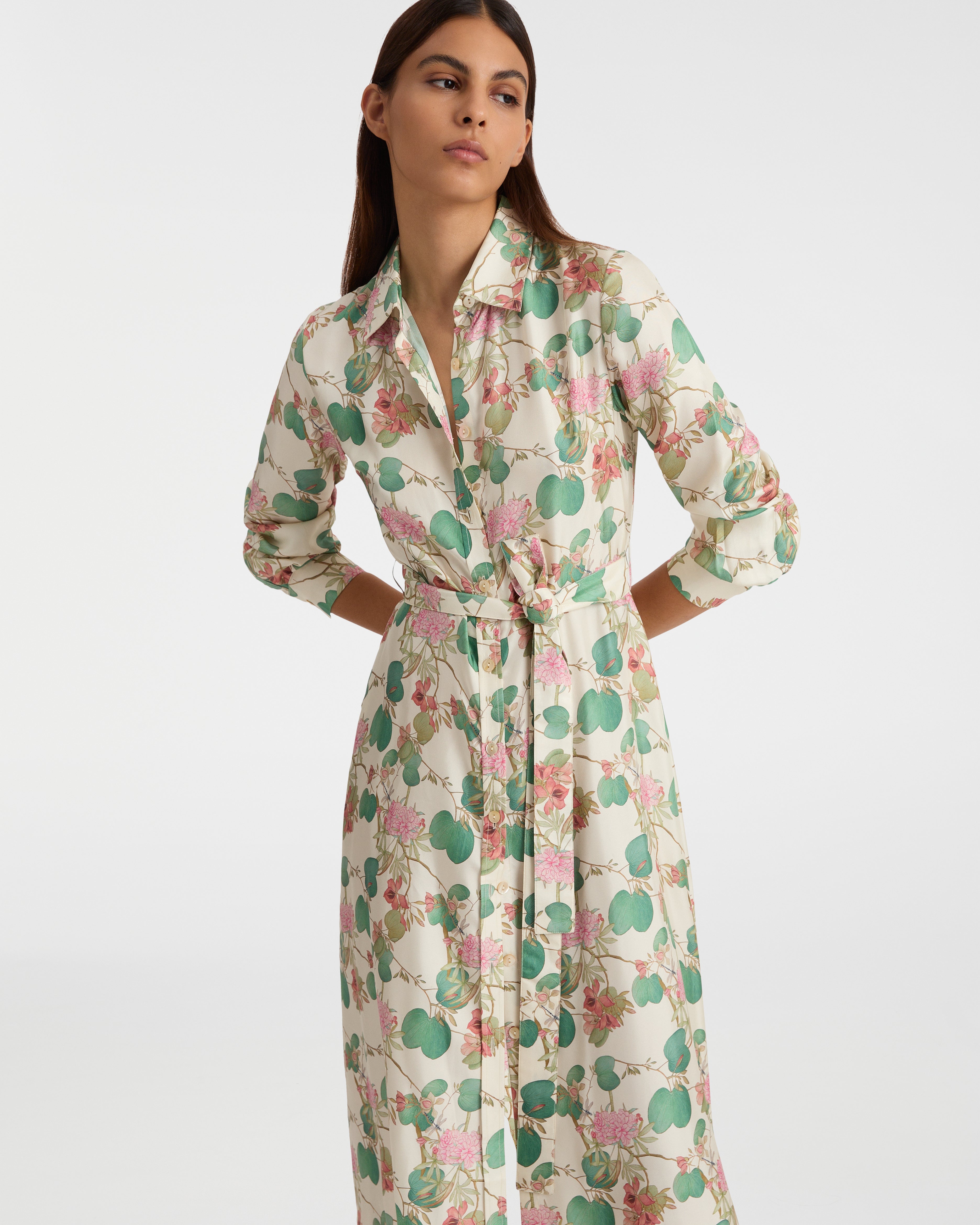 Fabrizia Dress in Dragonfly Print