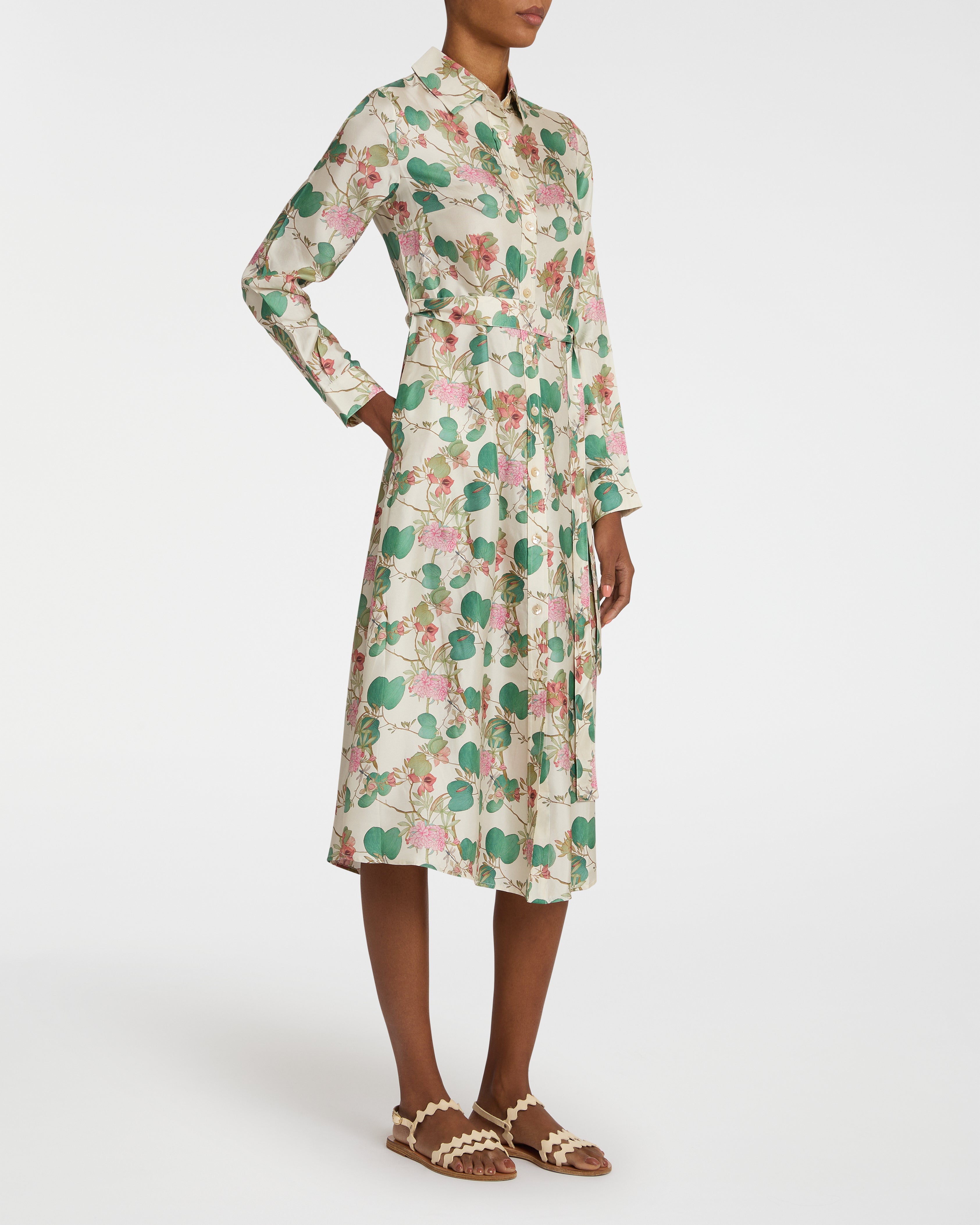 Fabrizia Dress in Dragonfly Print