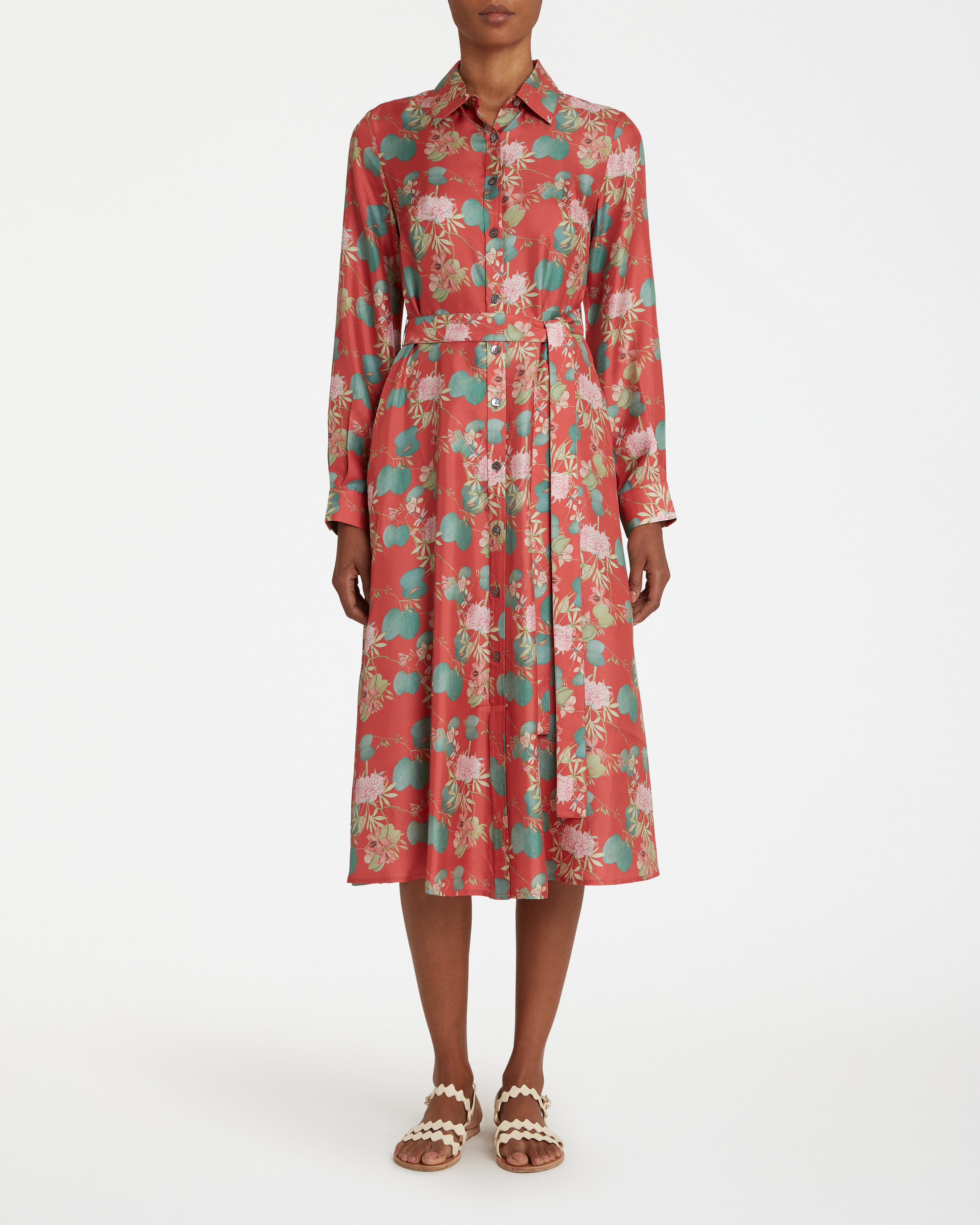 Fabrizia Dress in Dragonfly Print