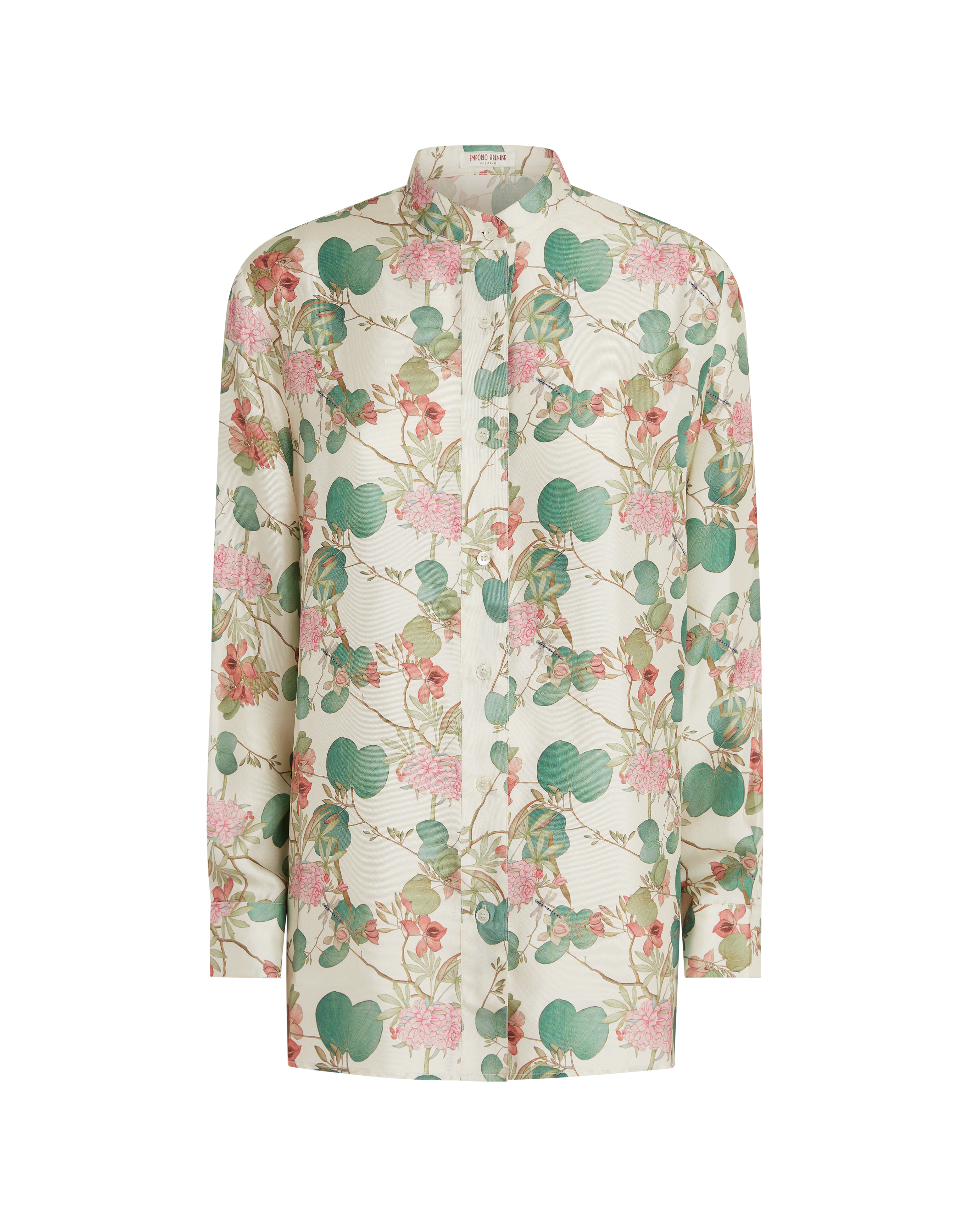 Kelsy Shirt in Dragonfly Print