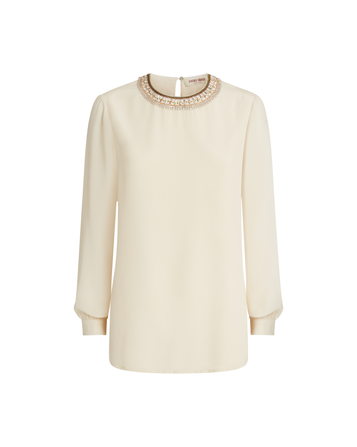 Etta Blouse with Embroidery Beads