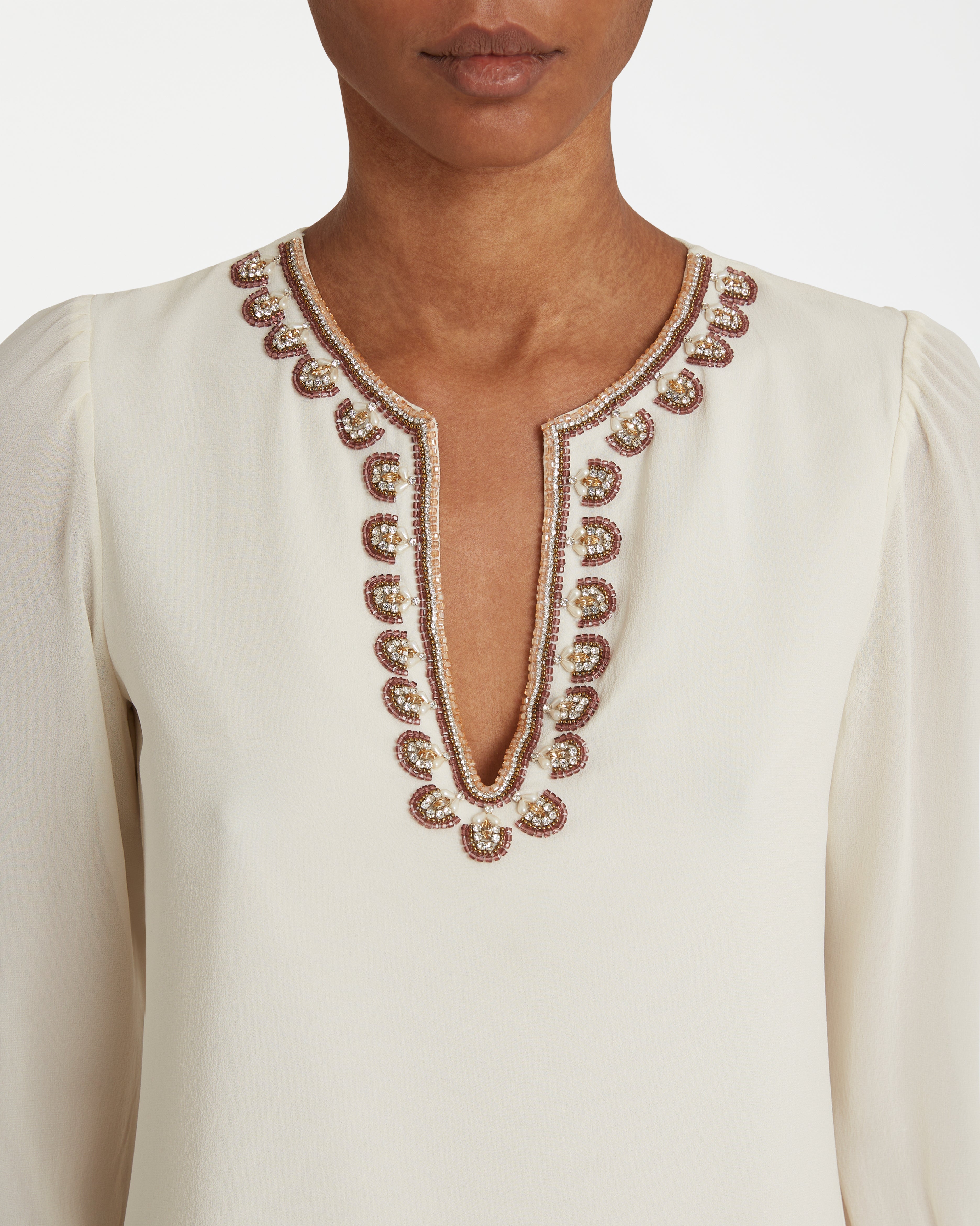 Kate Blouse with Embroidery Beads