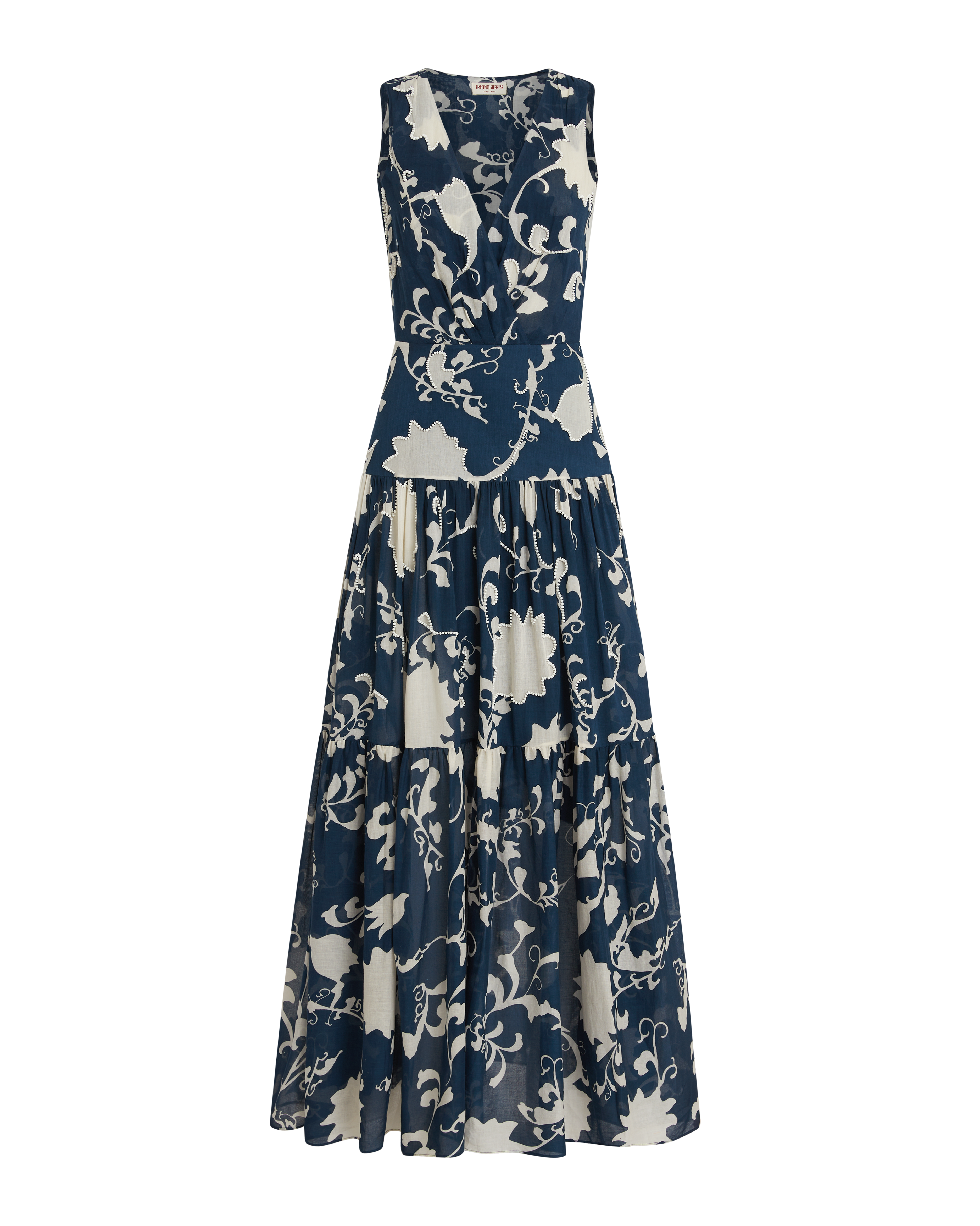 Antheia Dress in Flower Screen Print