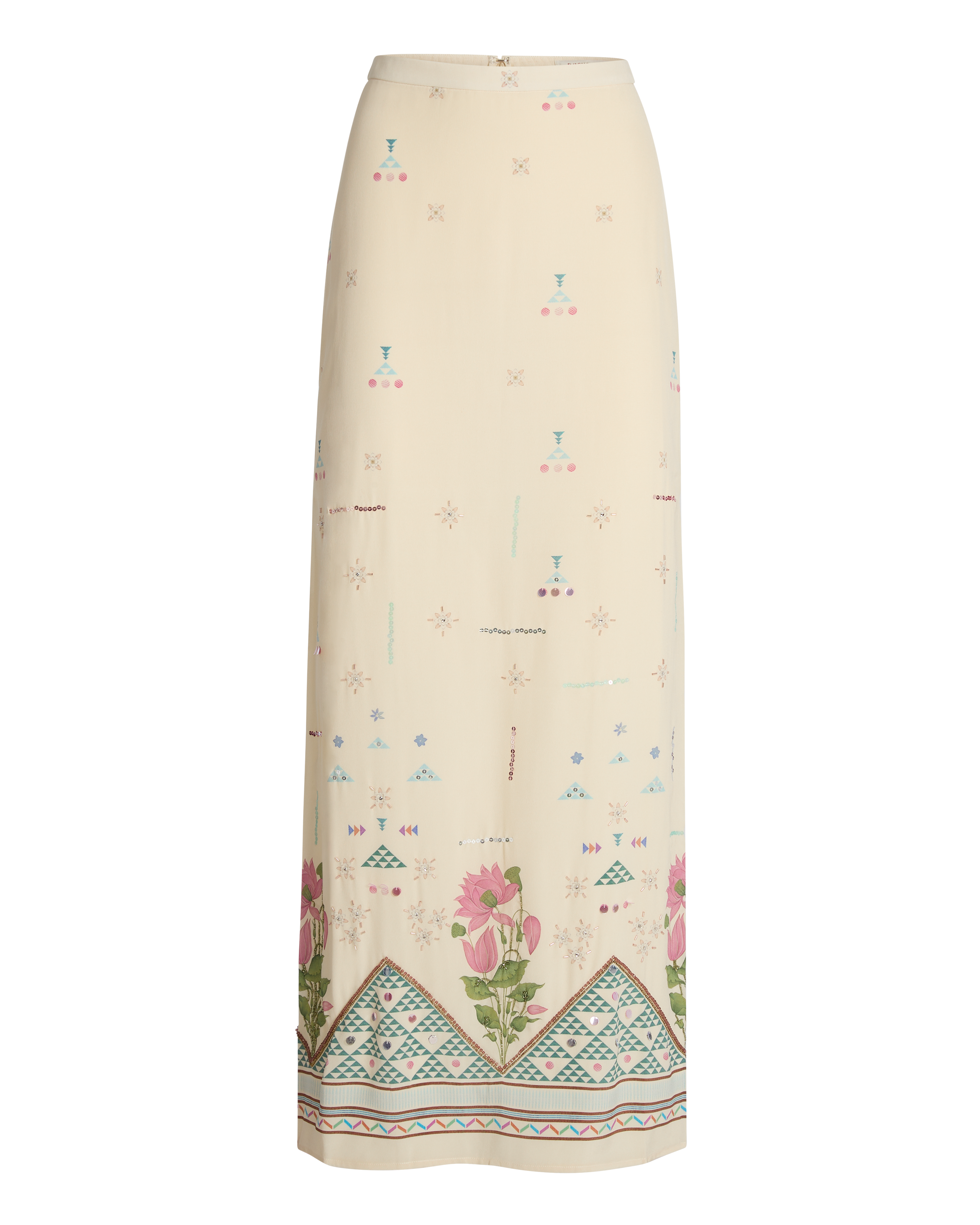 Laurelle Skirt in Indian Rose Print