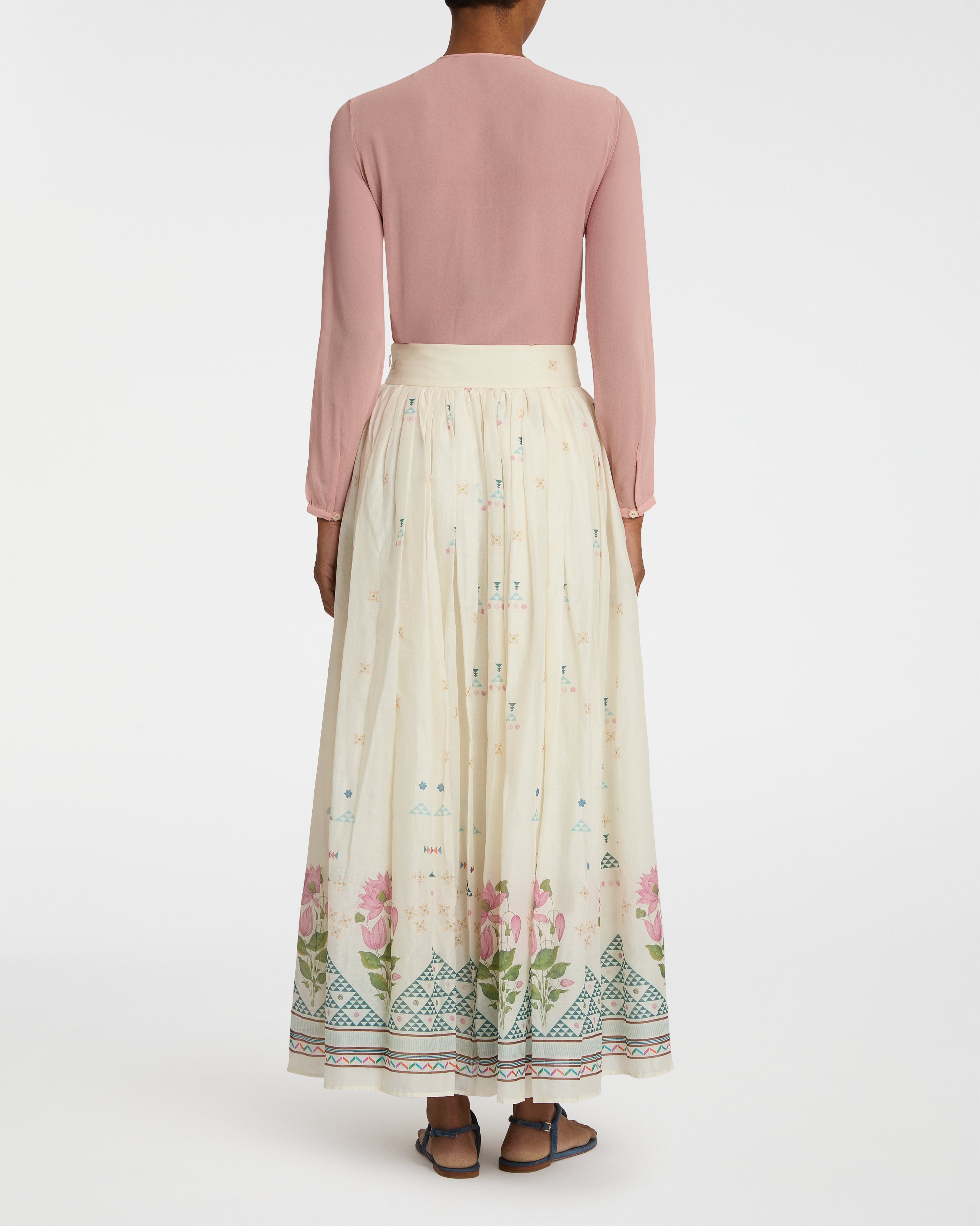 Teodora Skirt in Indian Rose Print