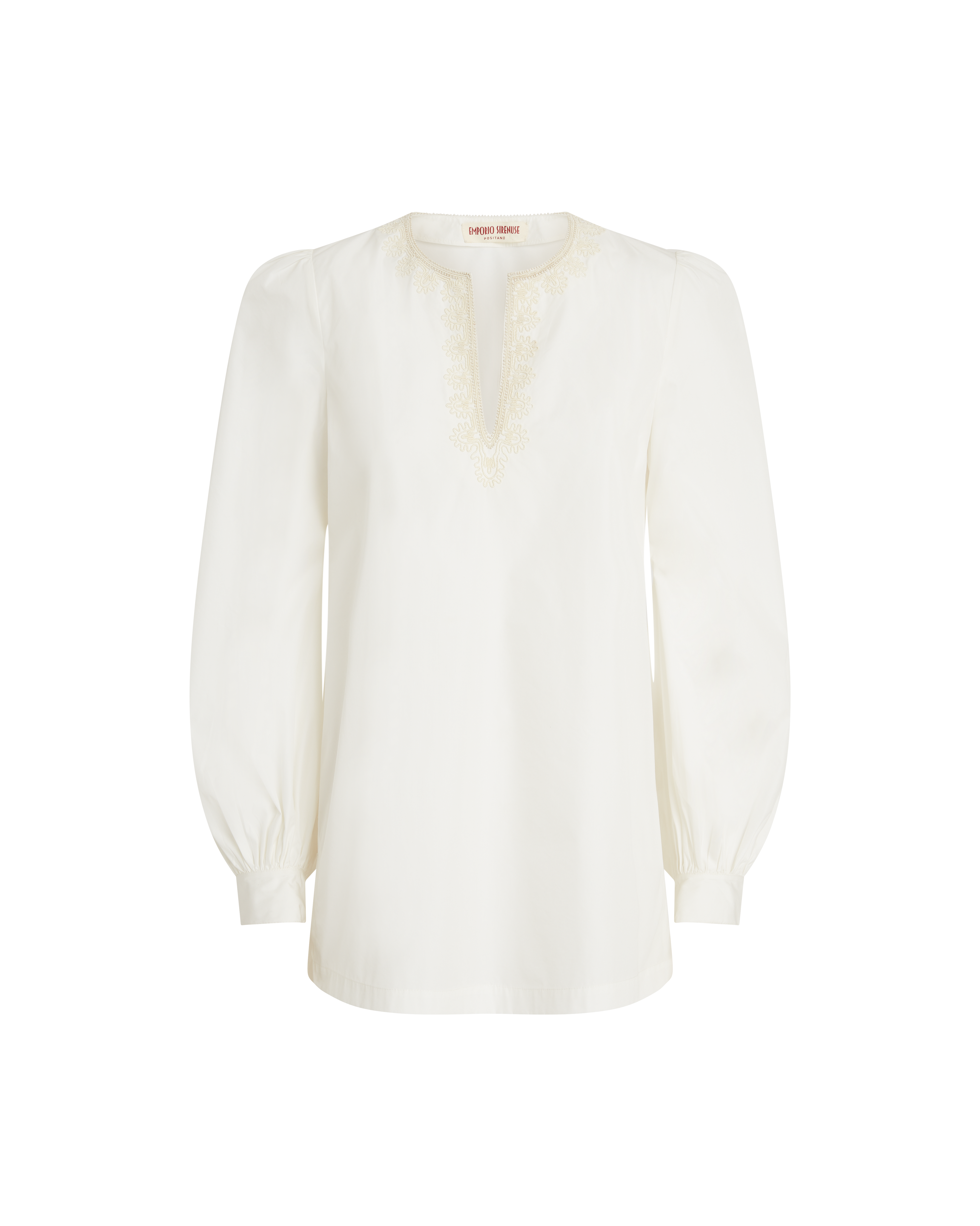 Vera Shirt with Palm Embroidery